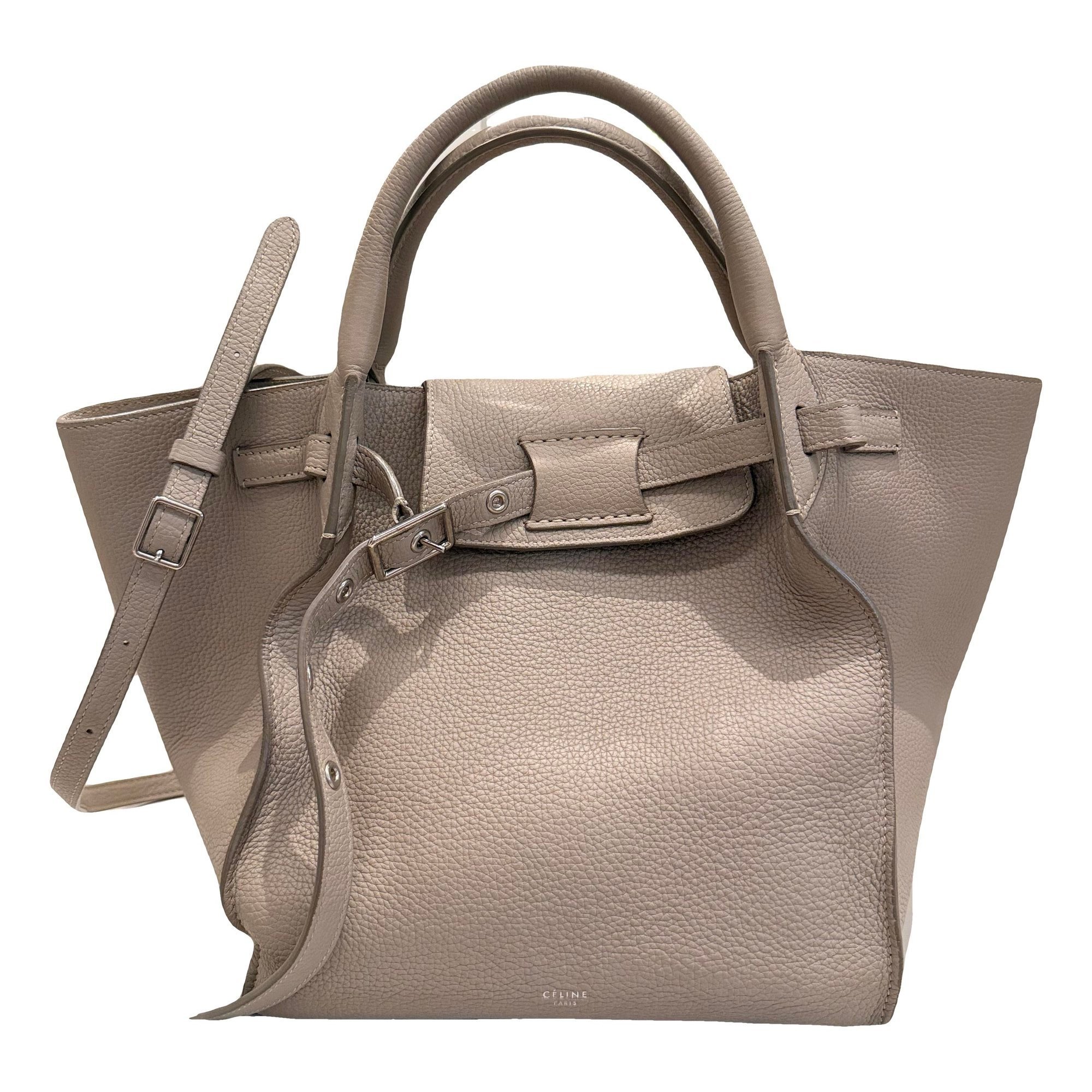 Big Bag leather handbag