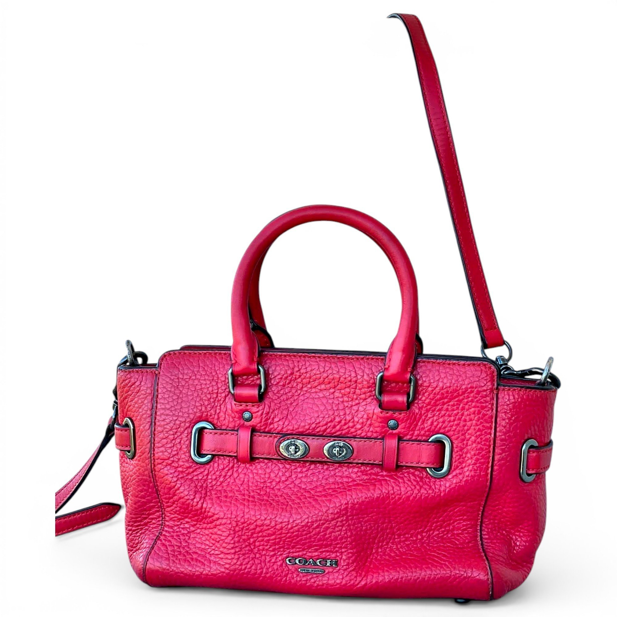 Leather satchel