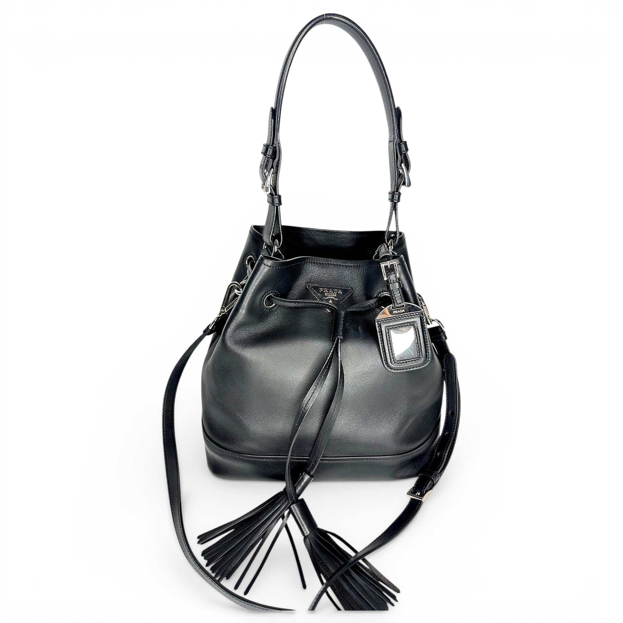 Leather crossbody bag