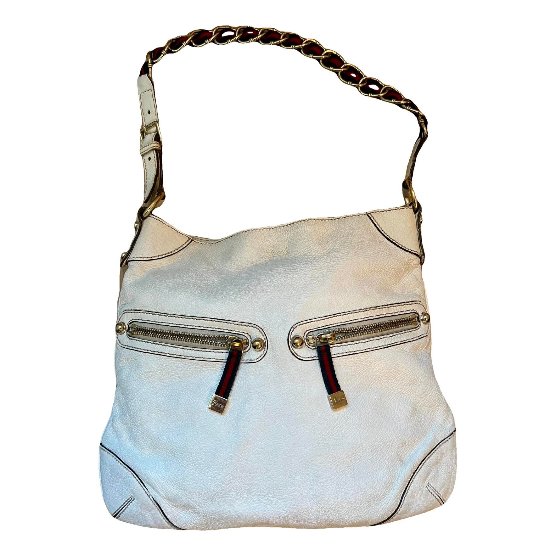 Hobo leather handbag