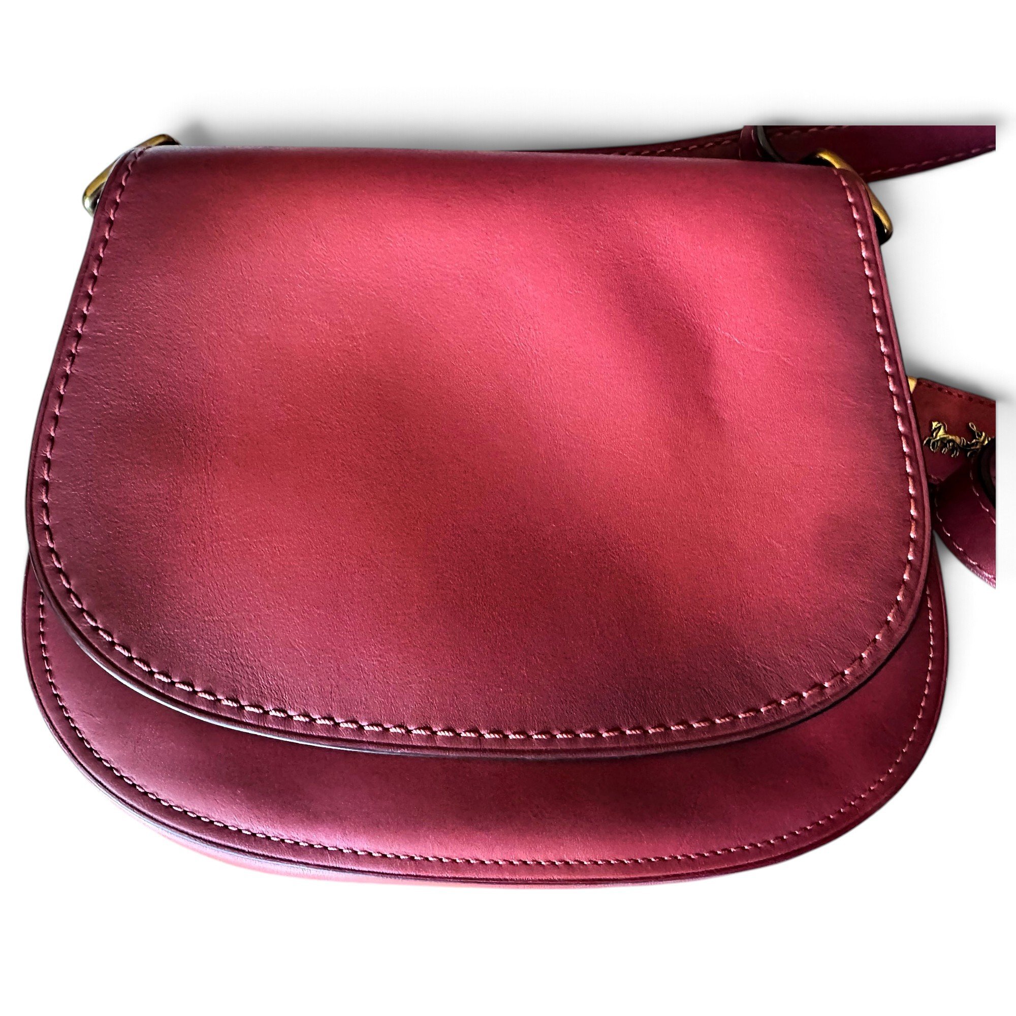 Leather crossbody bag