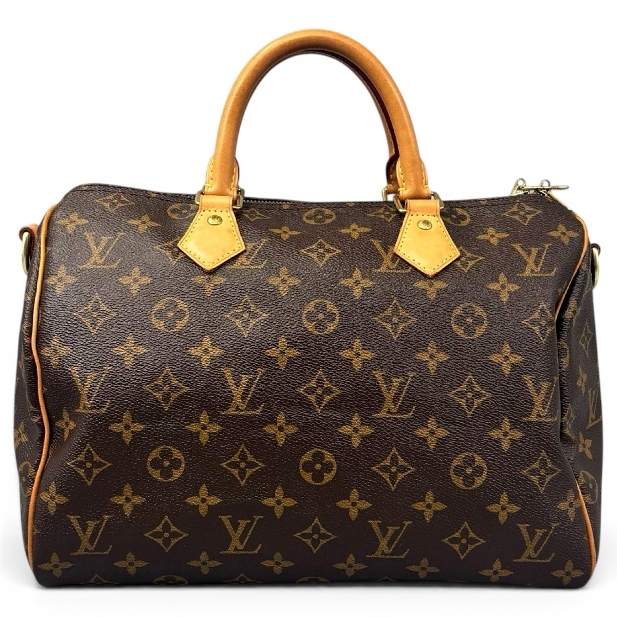 Speedy Bandoulière leather bag