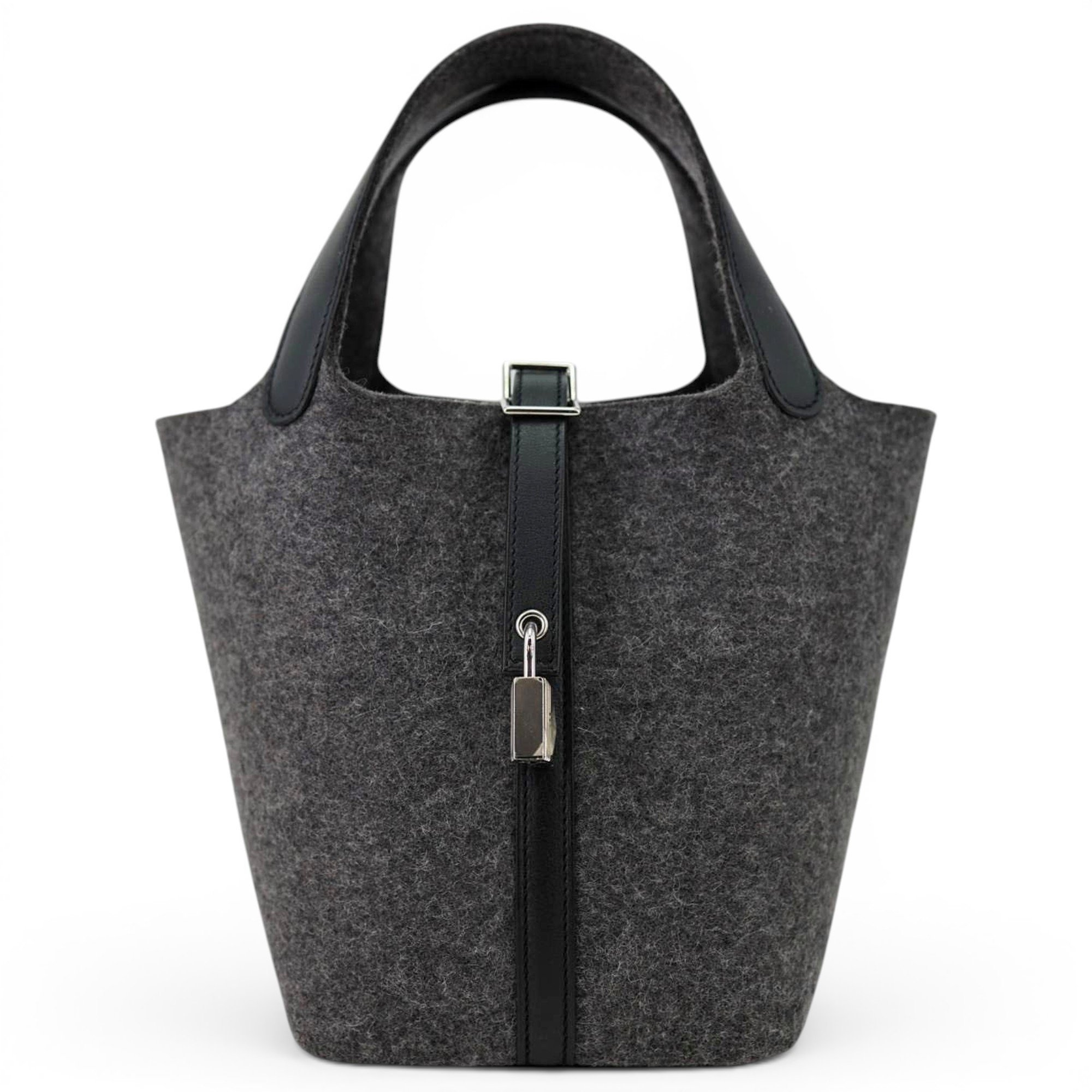 Picotin cloth satchel