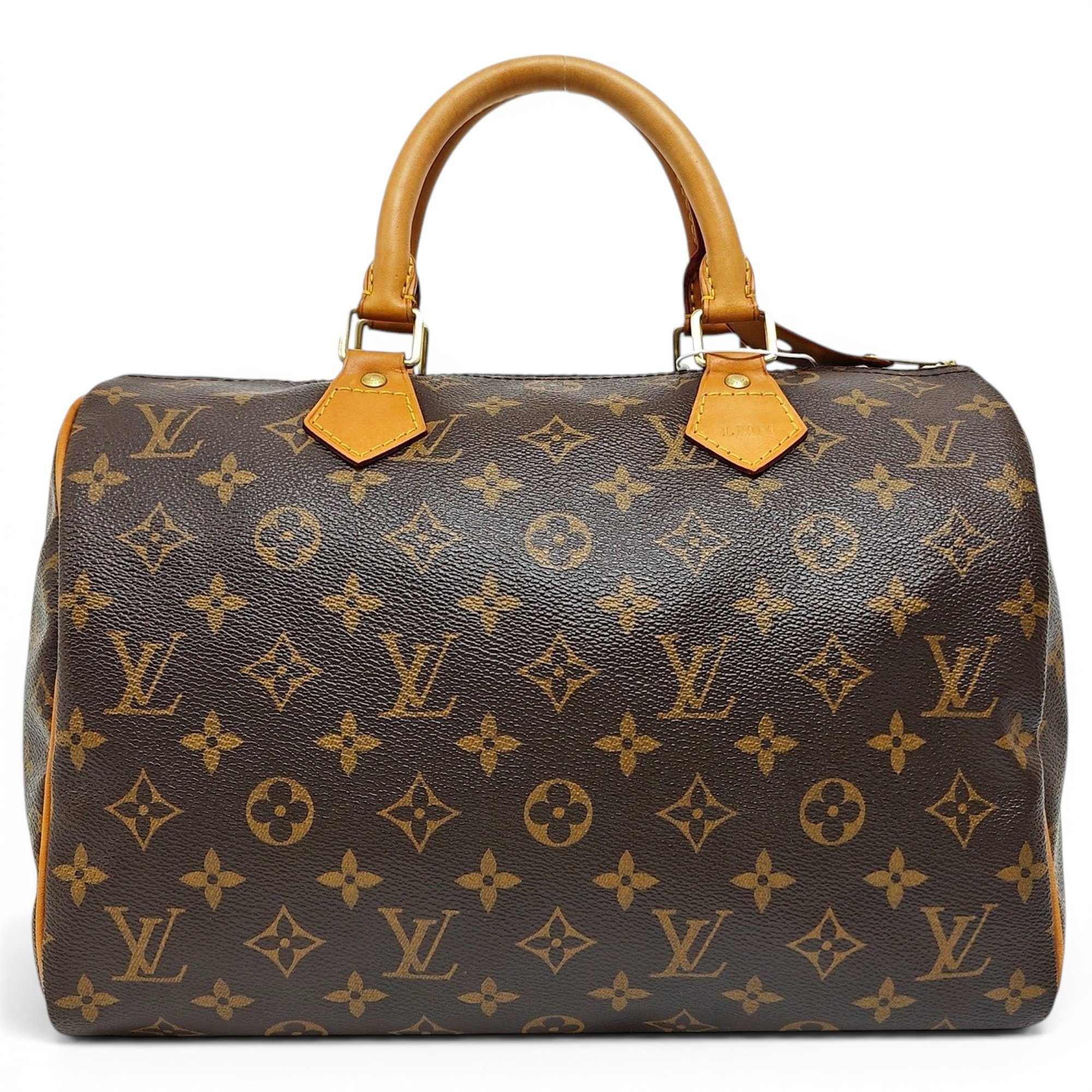 Louis Vuitton Nano Speedy / Mini HL leather handbag