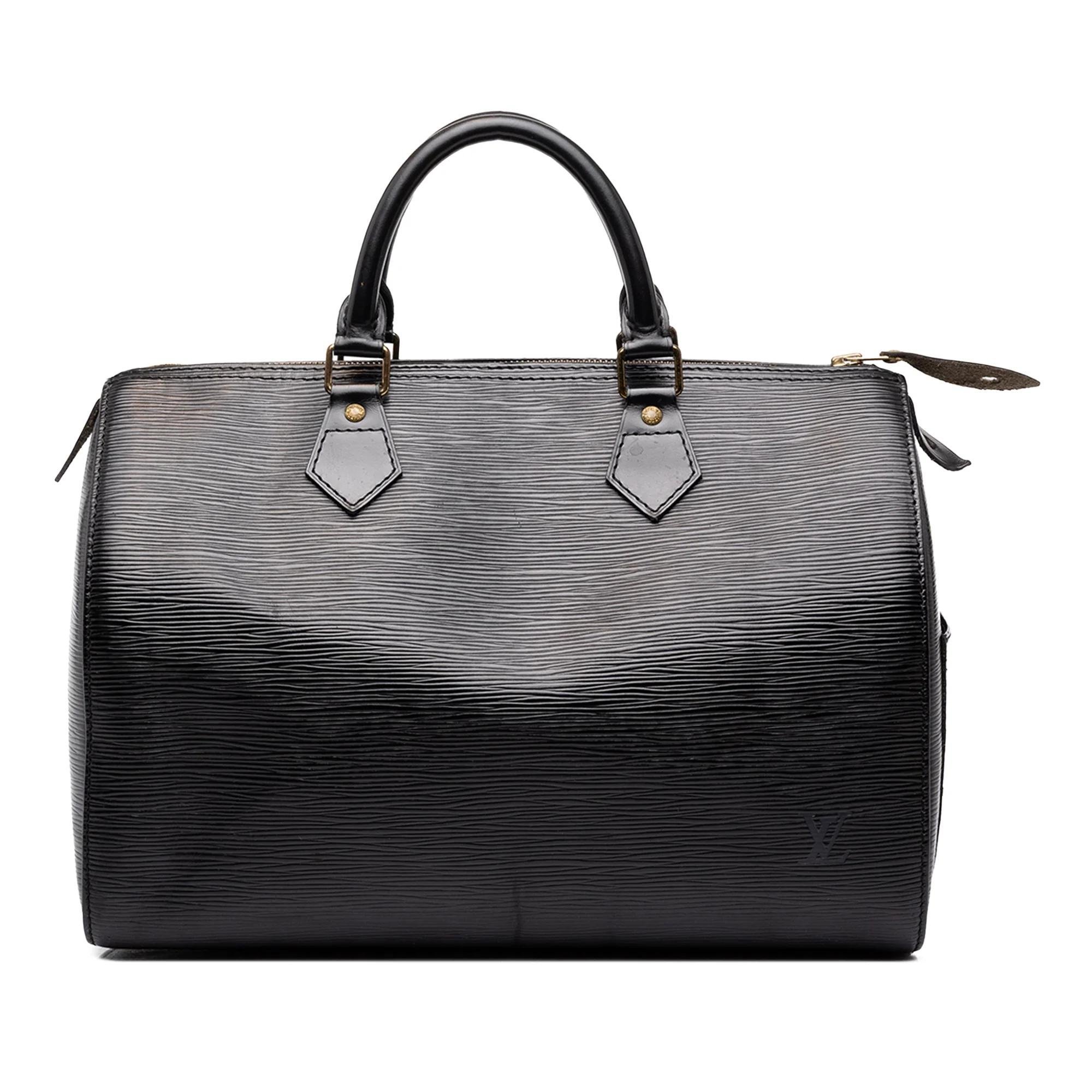 Speedy leather bag