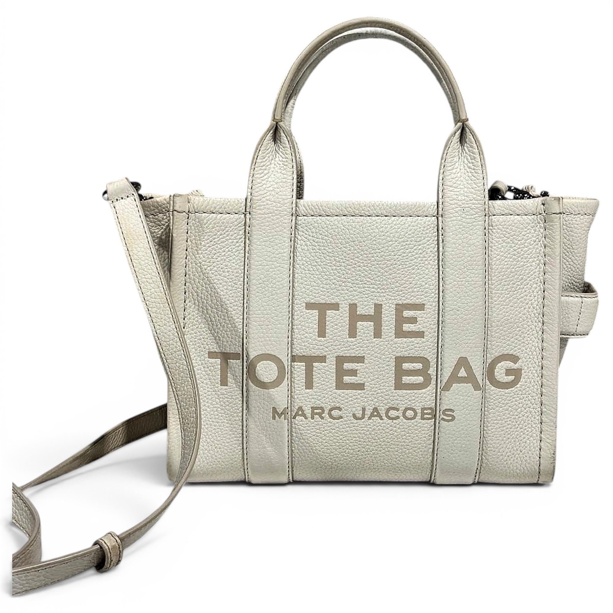 The Tag Tote leather tote