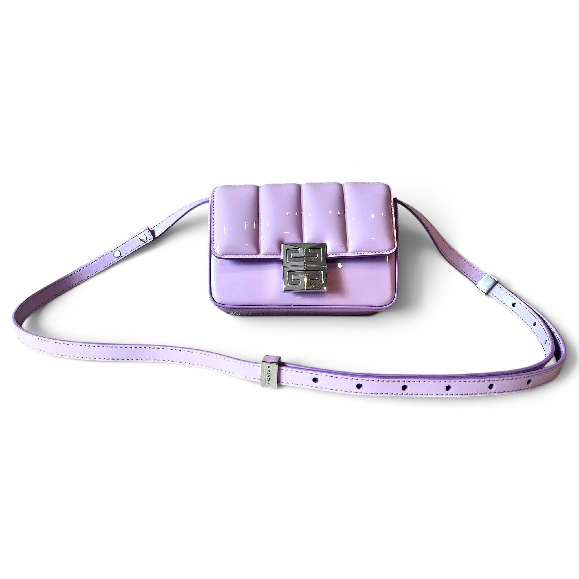 Givenchy 4G patent leather crossbody bag