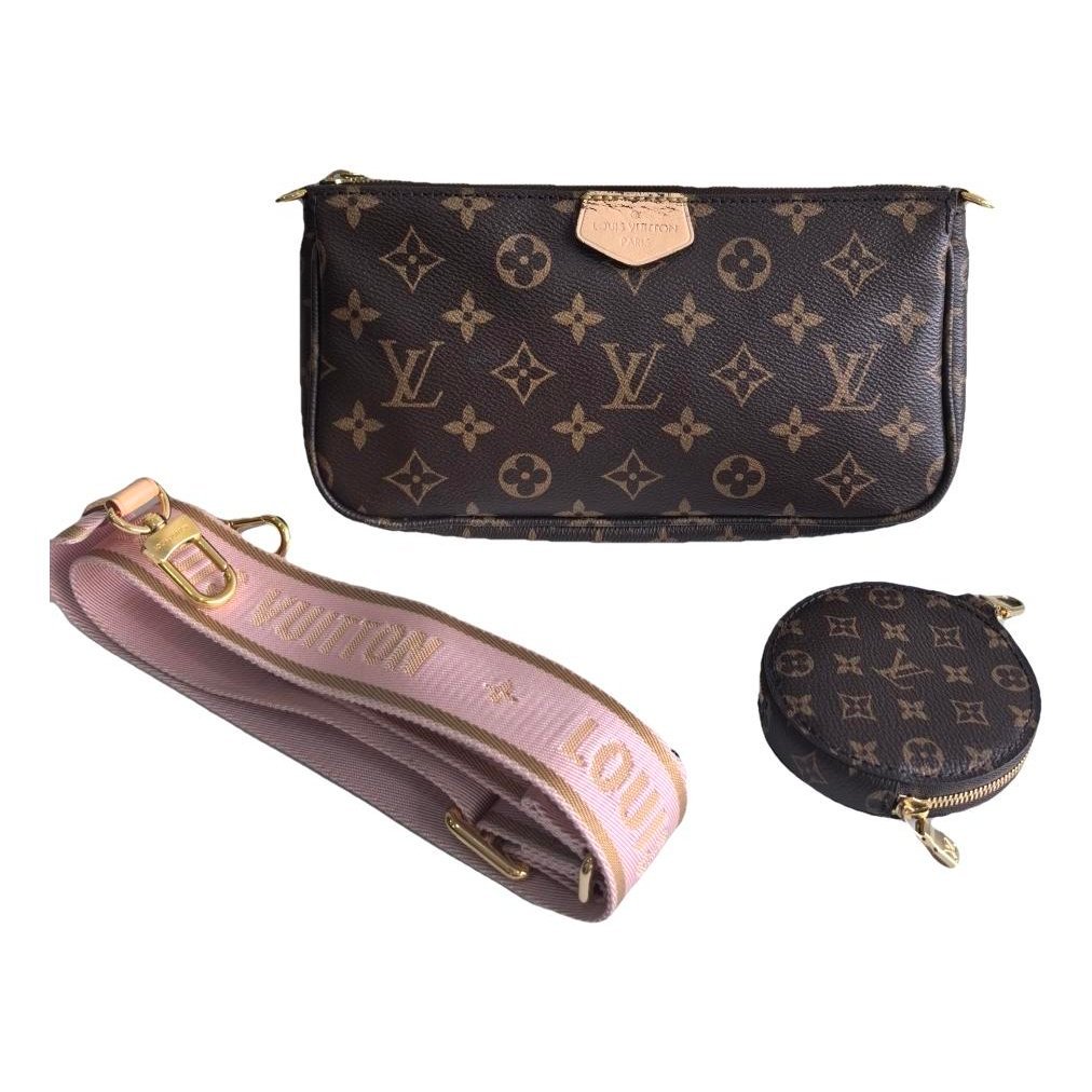 Multi Pochette Accessoires leather handbag