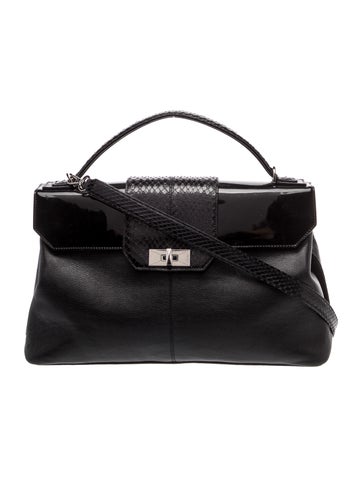 Cartier Leather Top Handle Bag