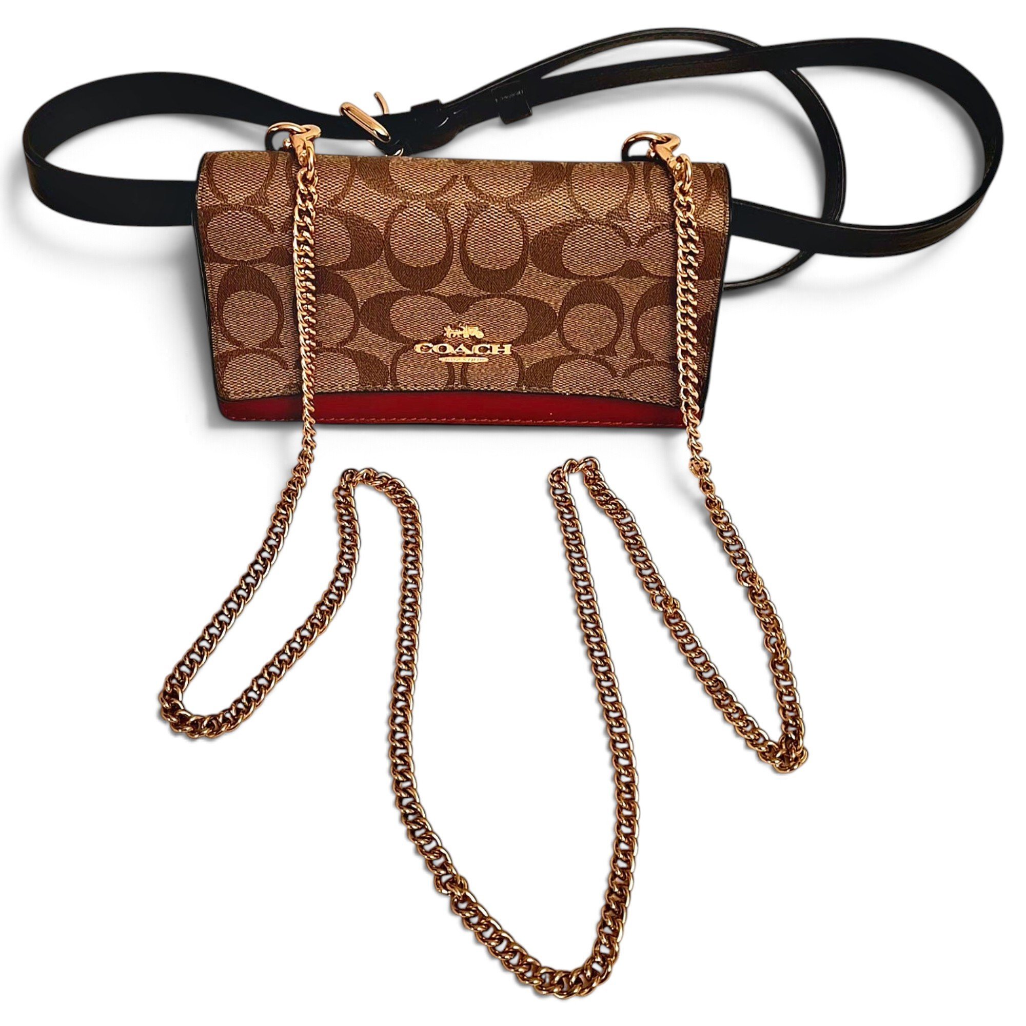 Coach Smooth Crossbody cloth crossbody bag