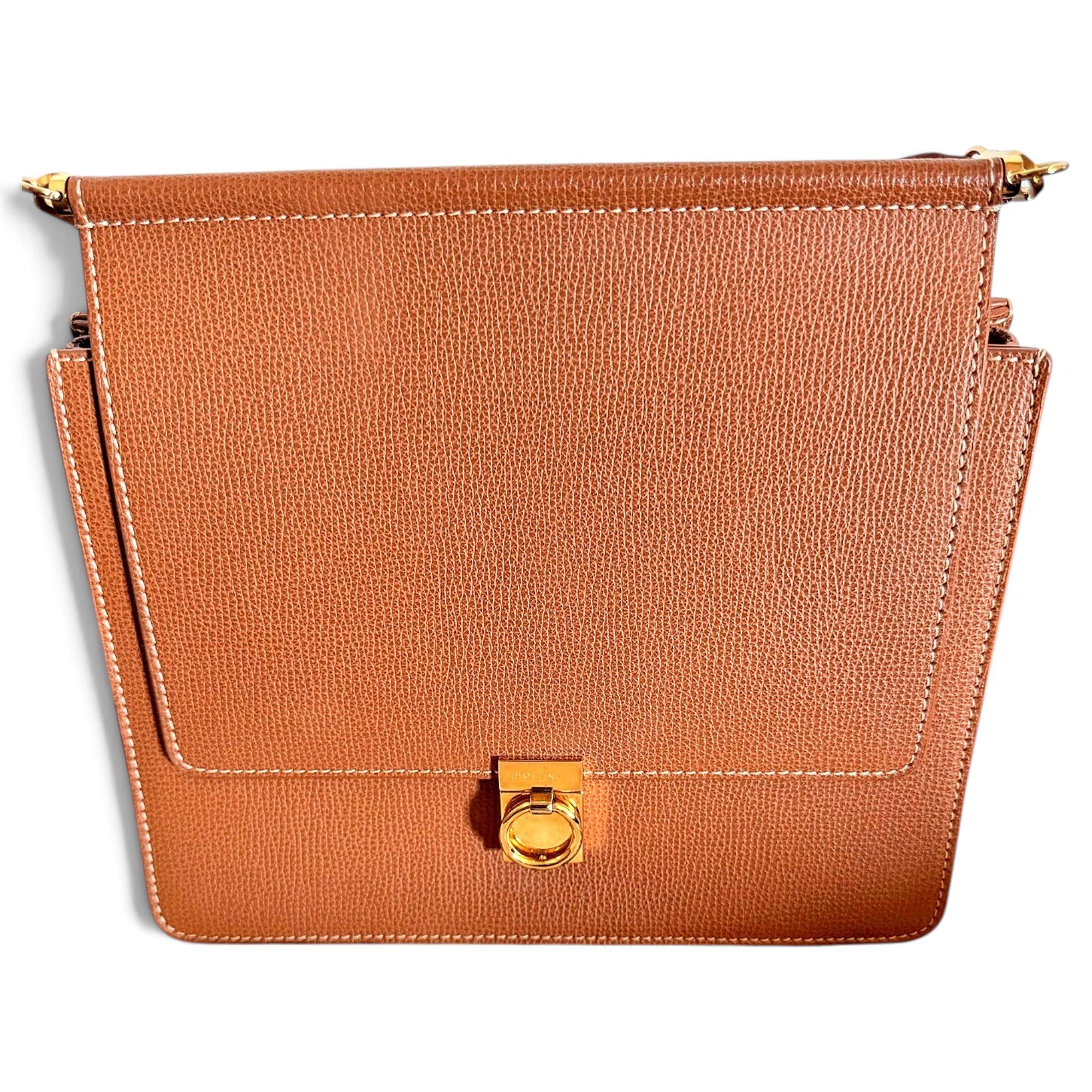 Numéro Sept leather crossbody bag