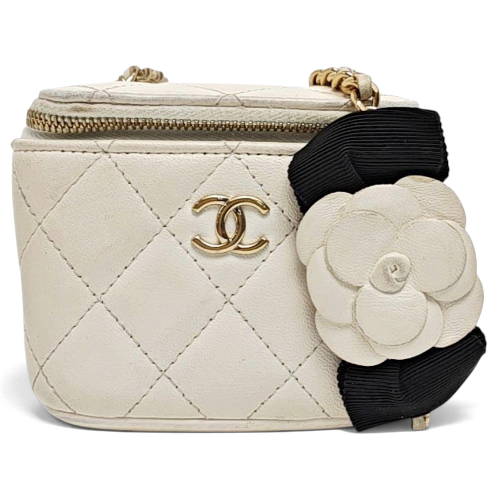 Vanity leather mini bag