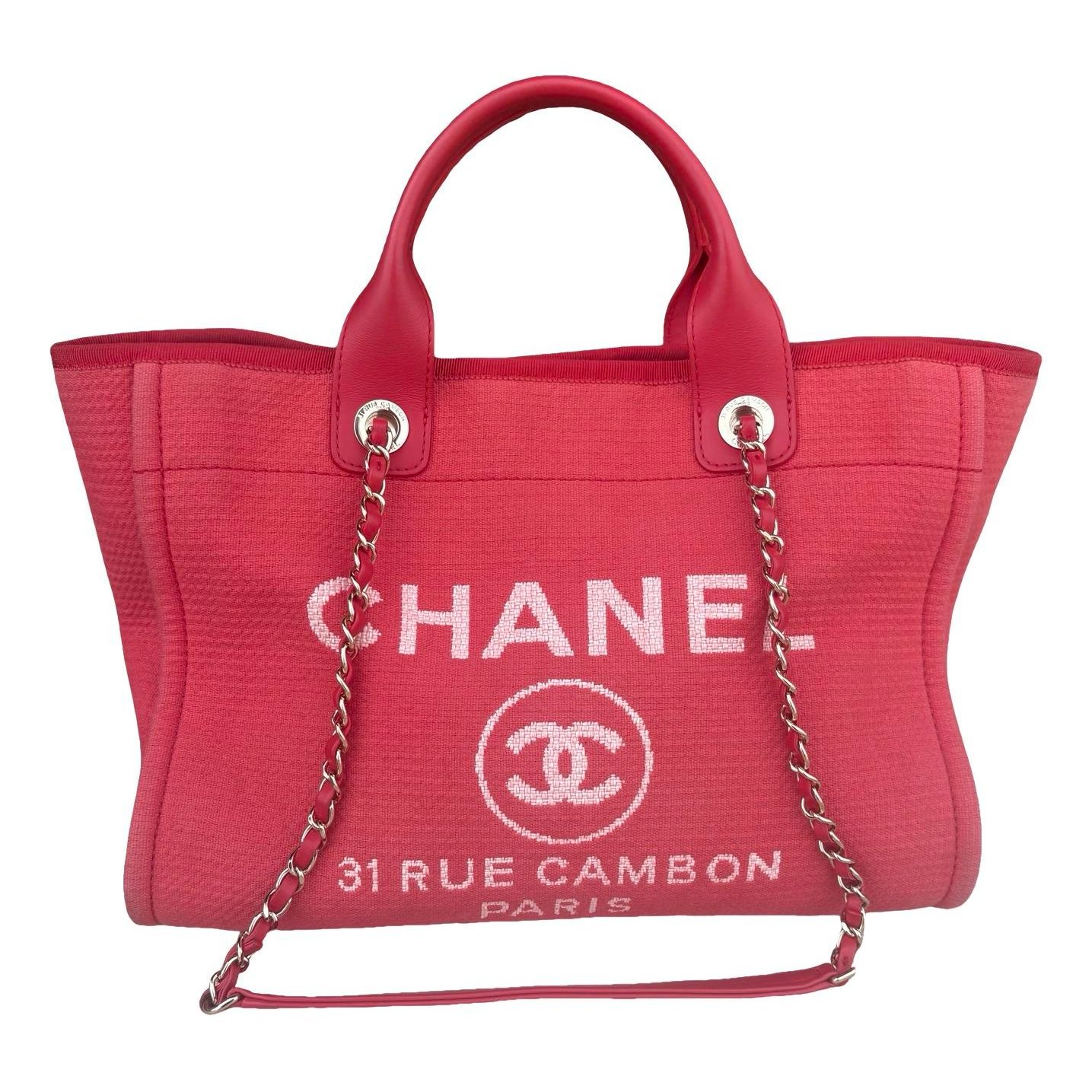 Deauville Chain cloth tote