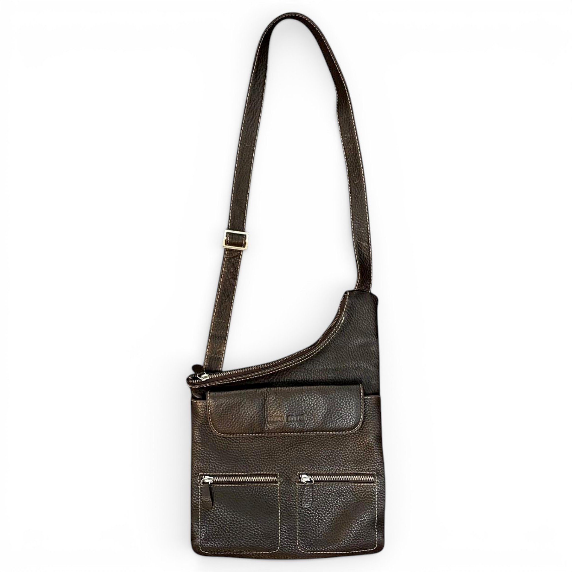 Leather satchel