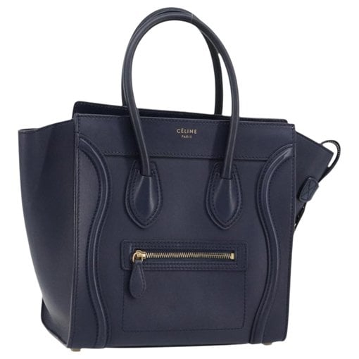 Luggage leather handbag