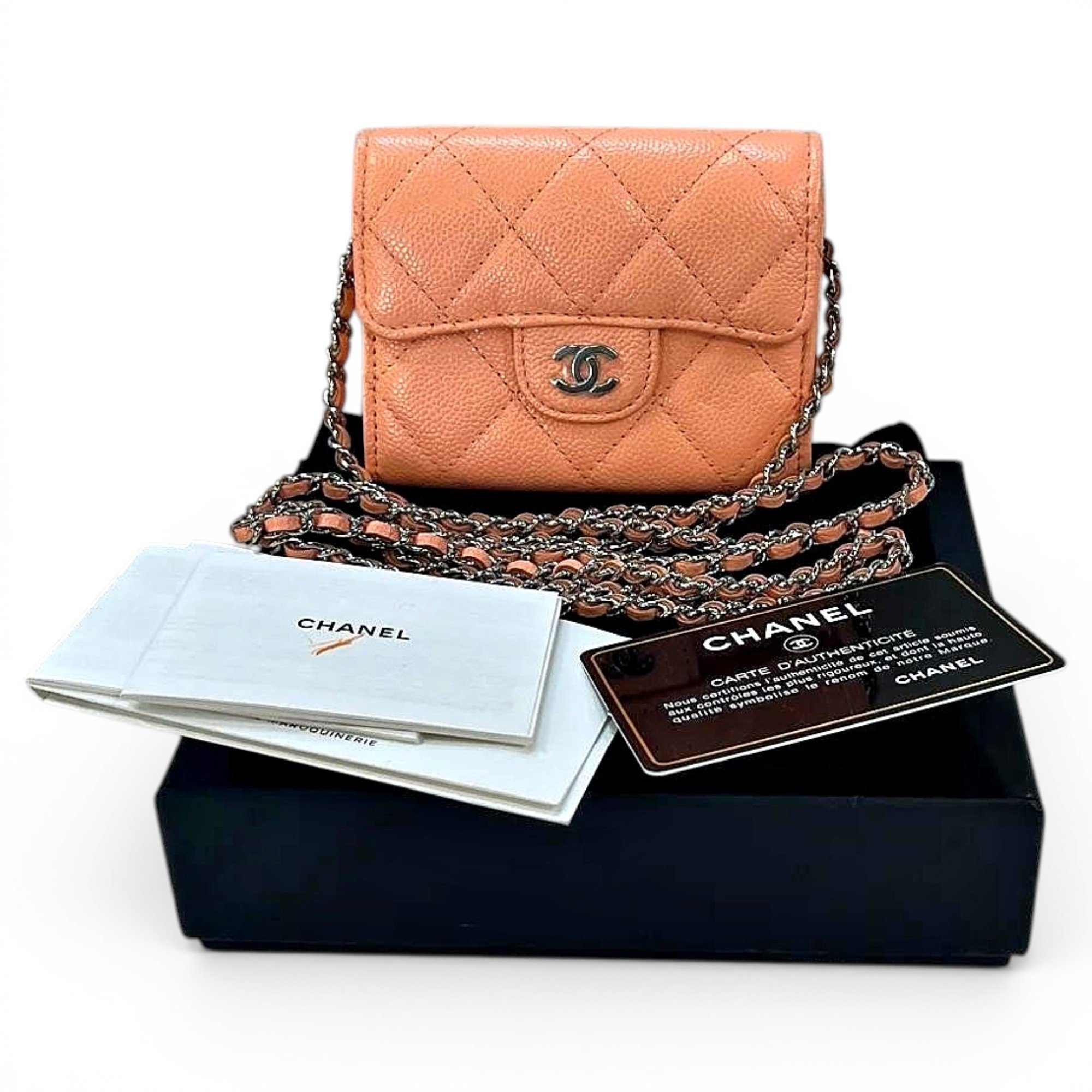 Leather mini bag