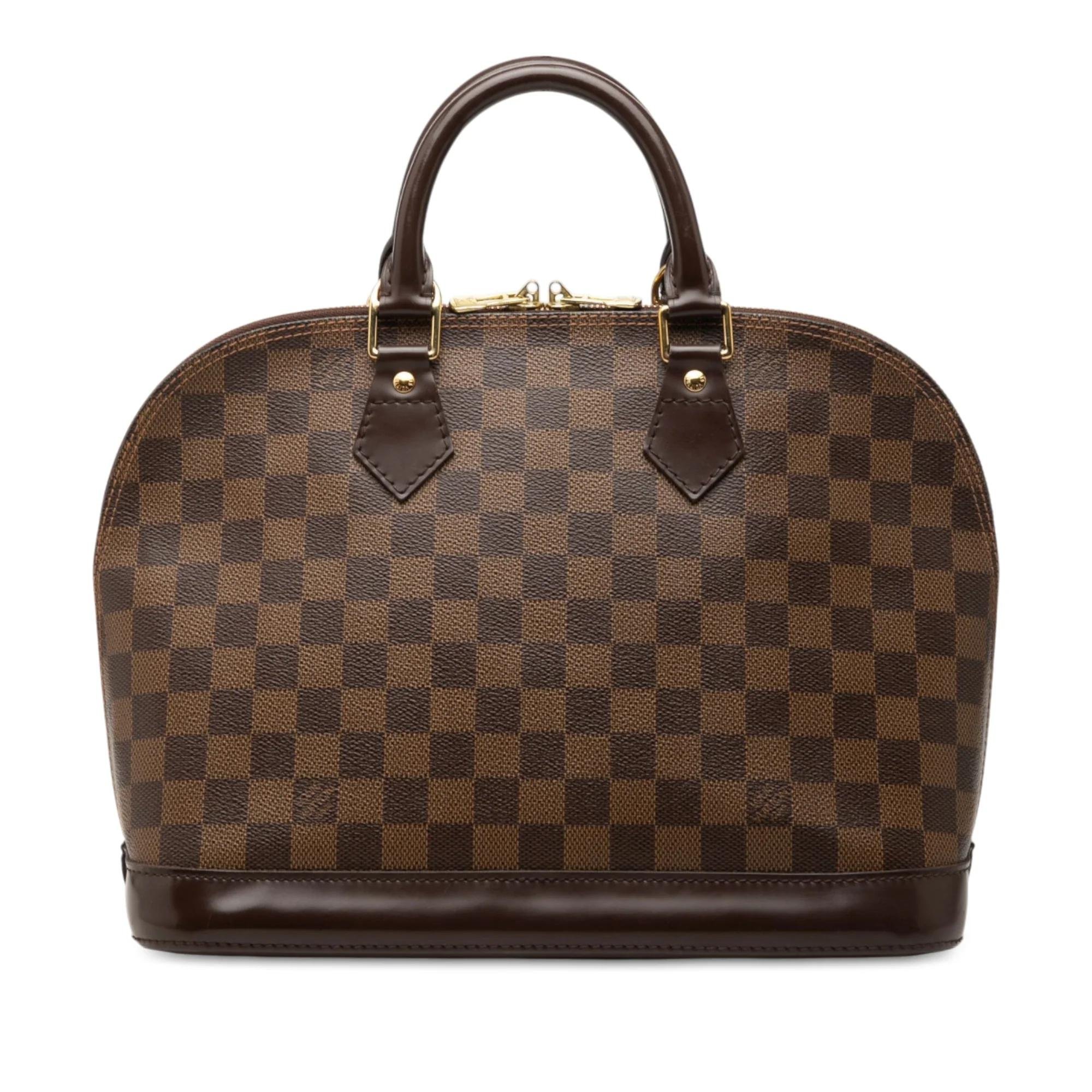 Alma leather handbag