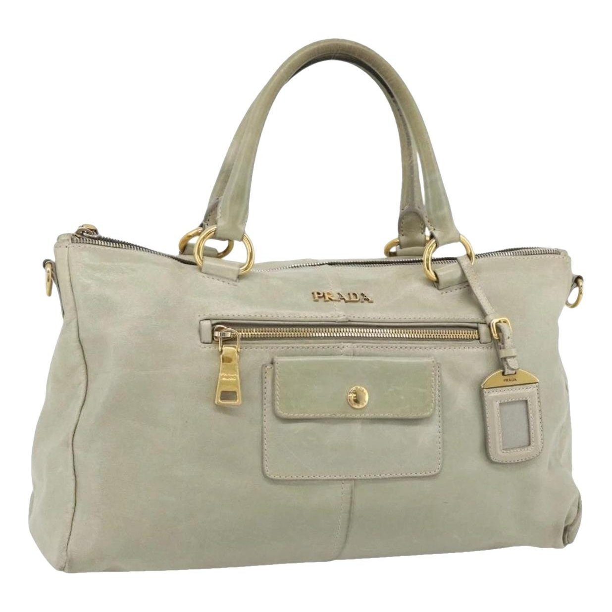 Leather handbag