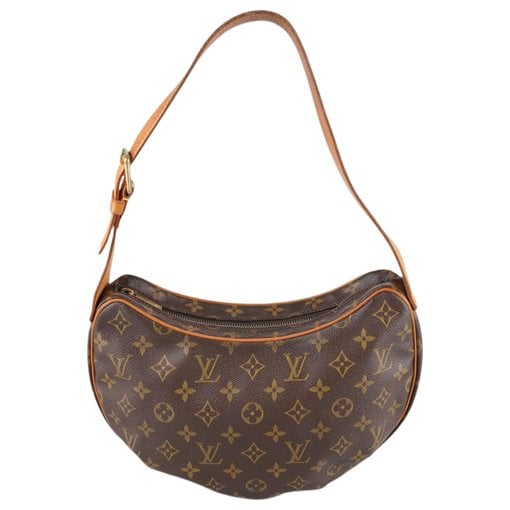 Croissant cloth handbag
