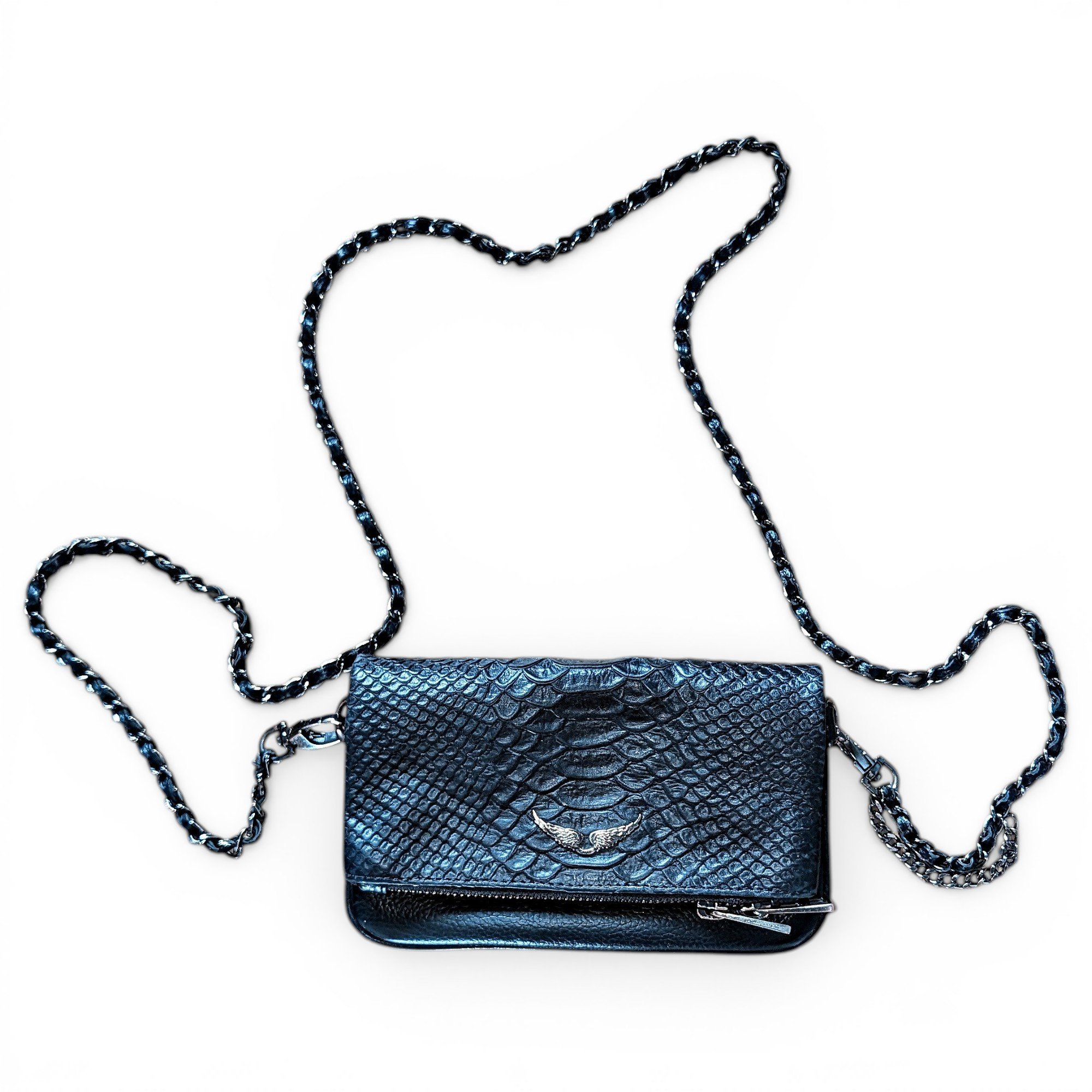 Rock leather mini bag