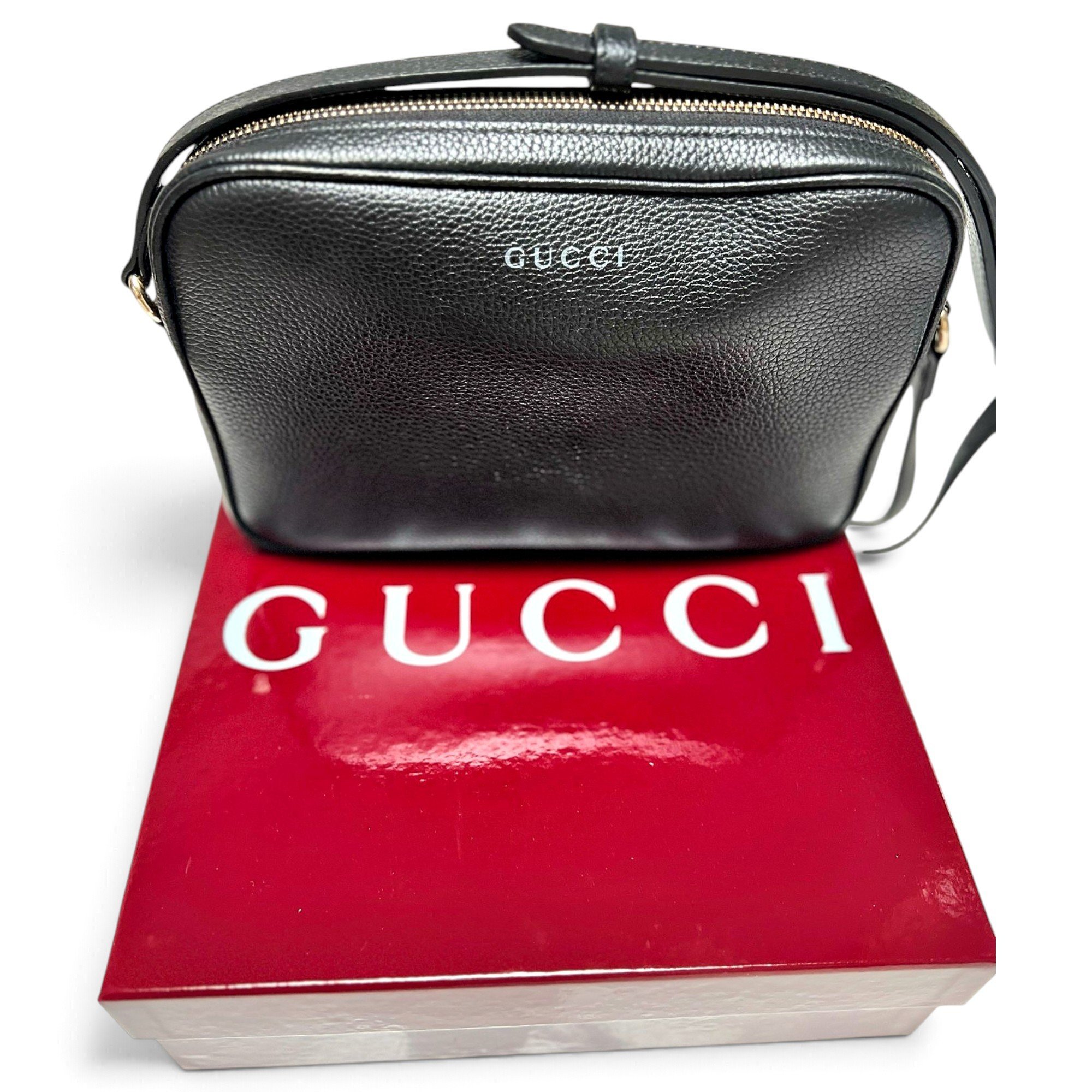 Leather crossbody bag
