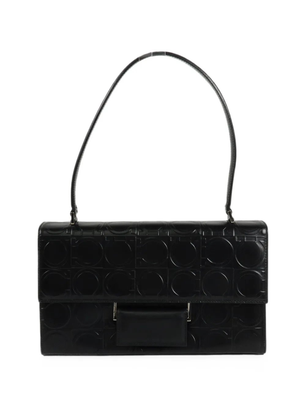 Gancini calf leather shoulder bag