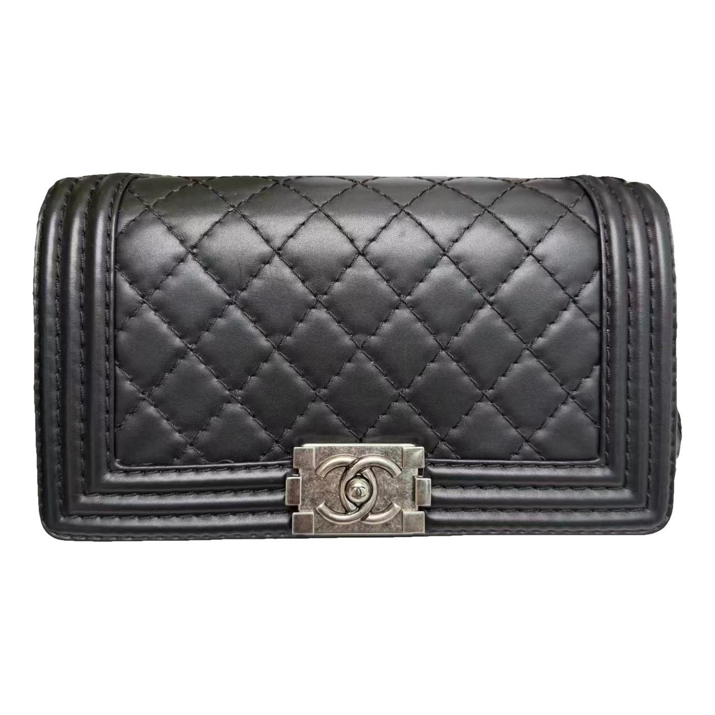 Boy leather crossbody bag