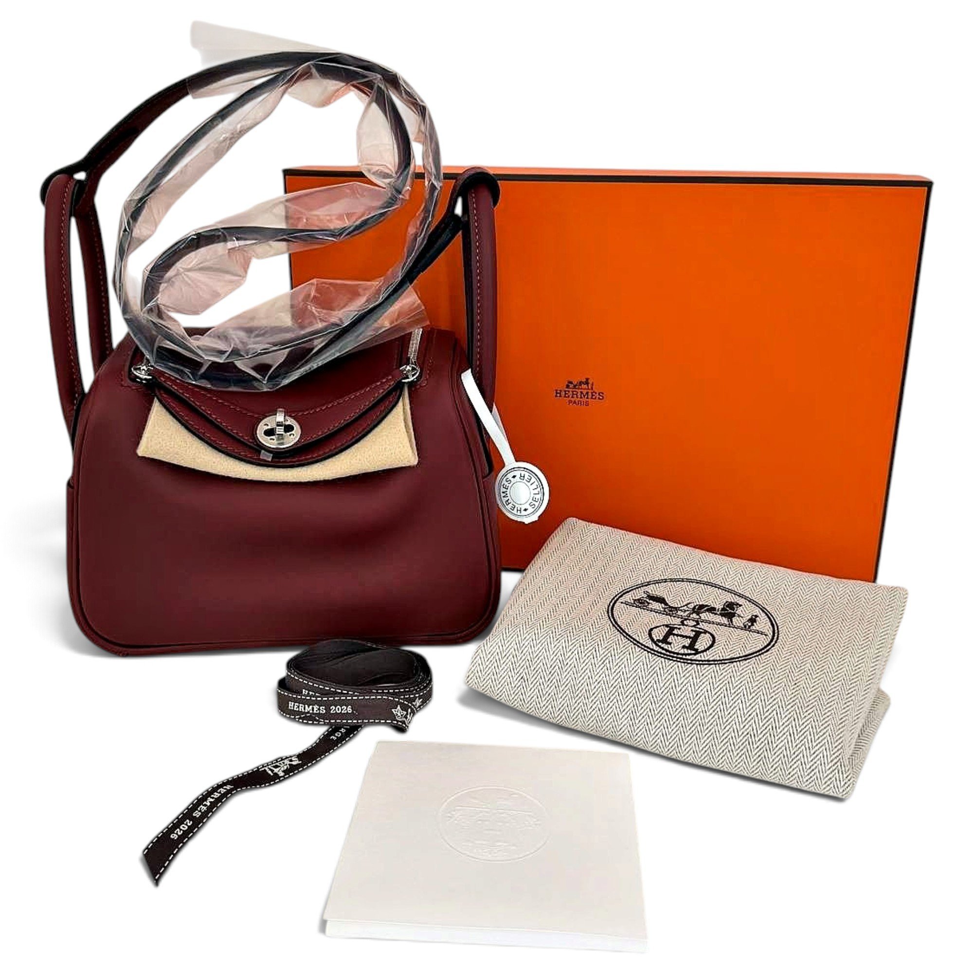 Lindy leather handbag