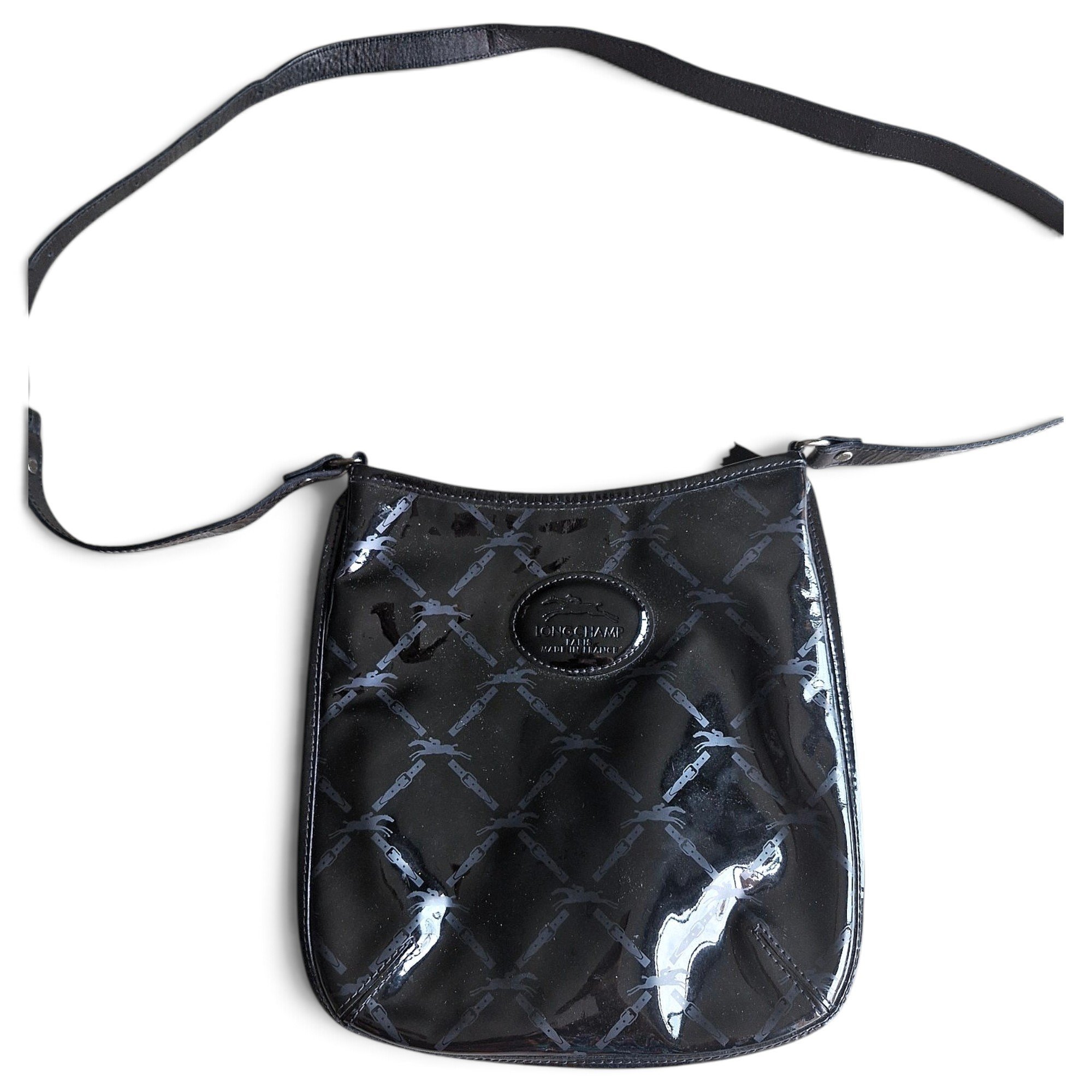 Longchamp Patent leather crossbody bag