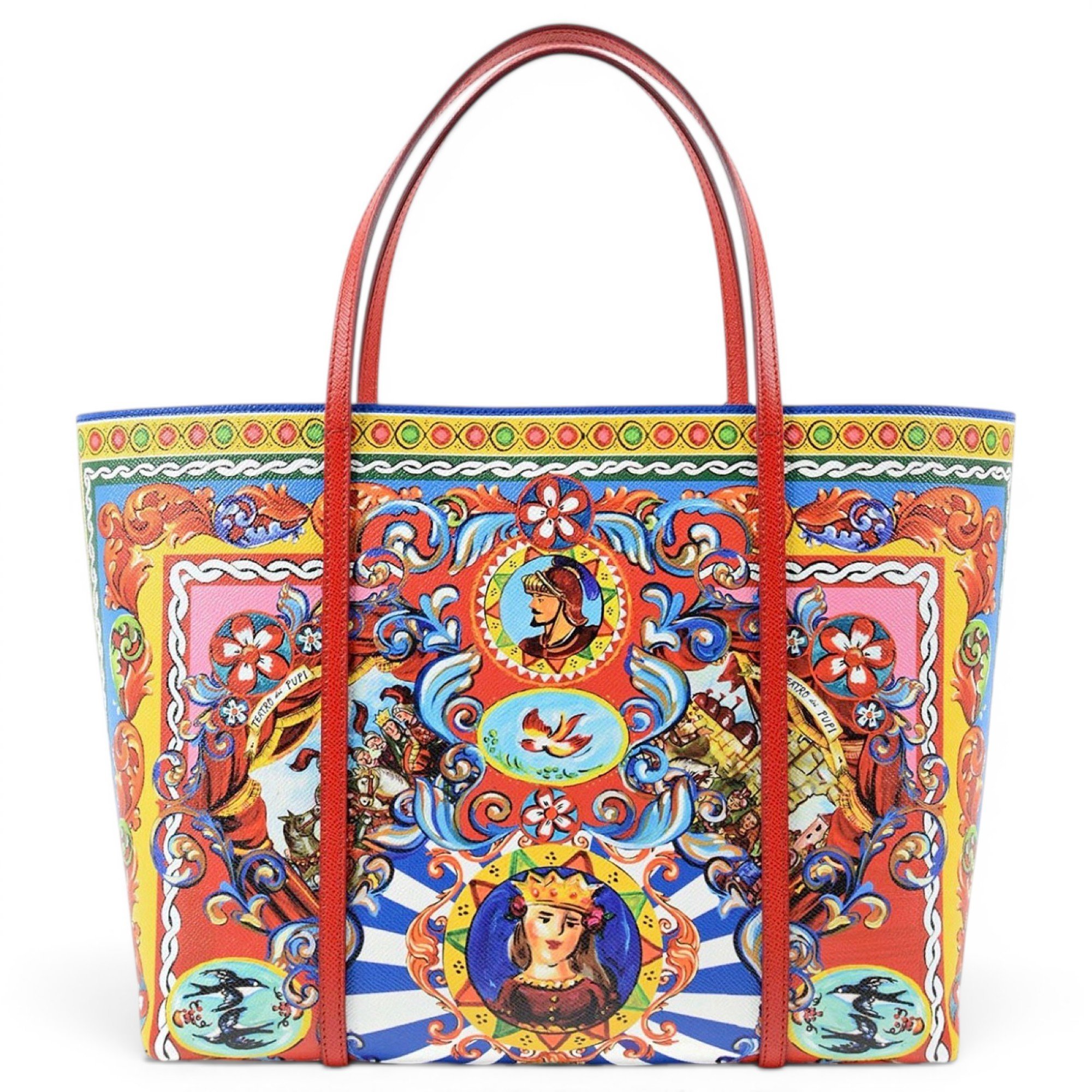Leather tote