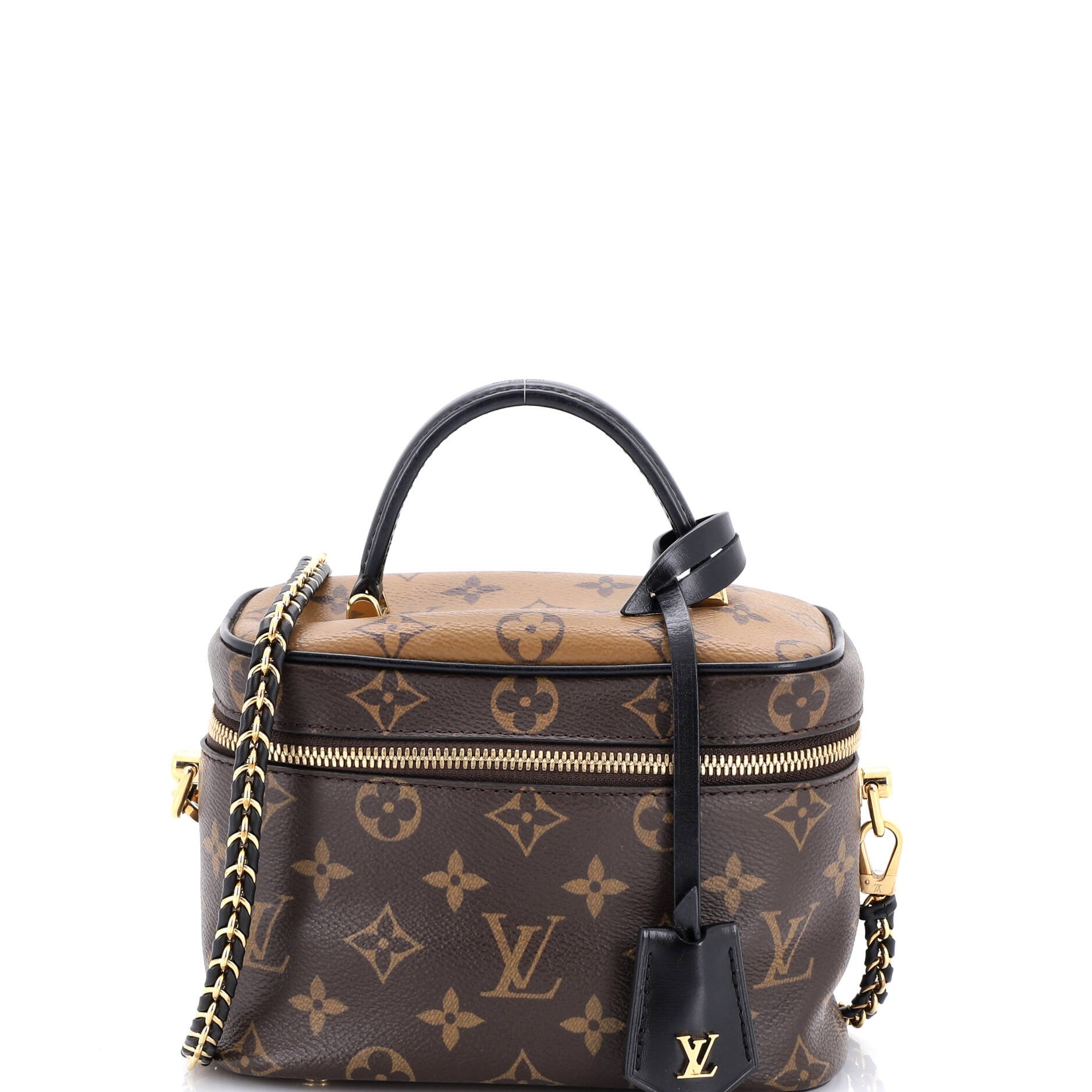Louis Vuitton Vanity Handbag Reverse Monogram Canvas PM