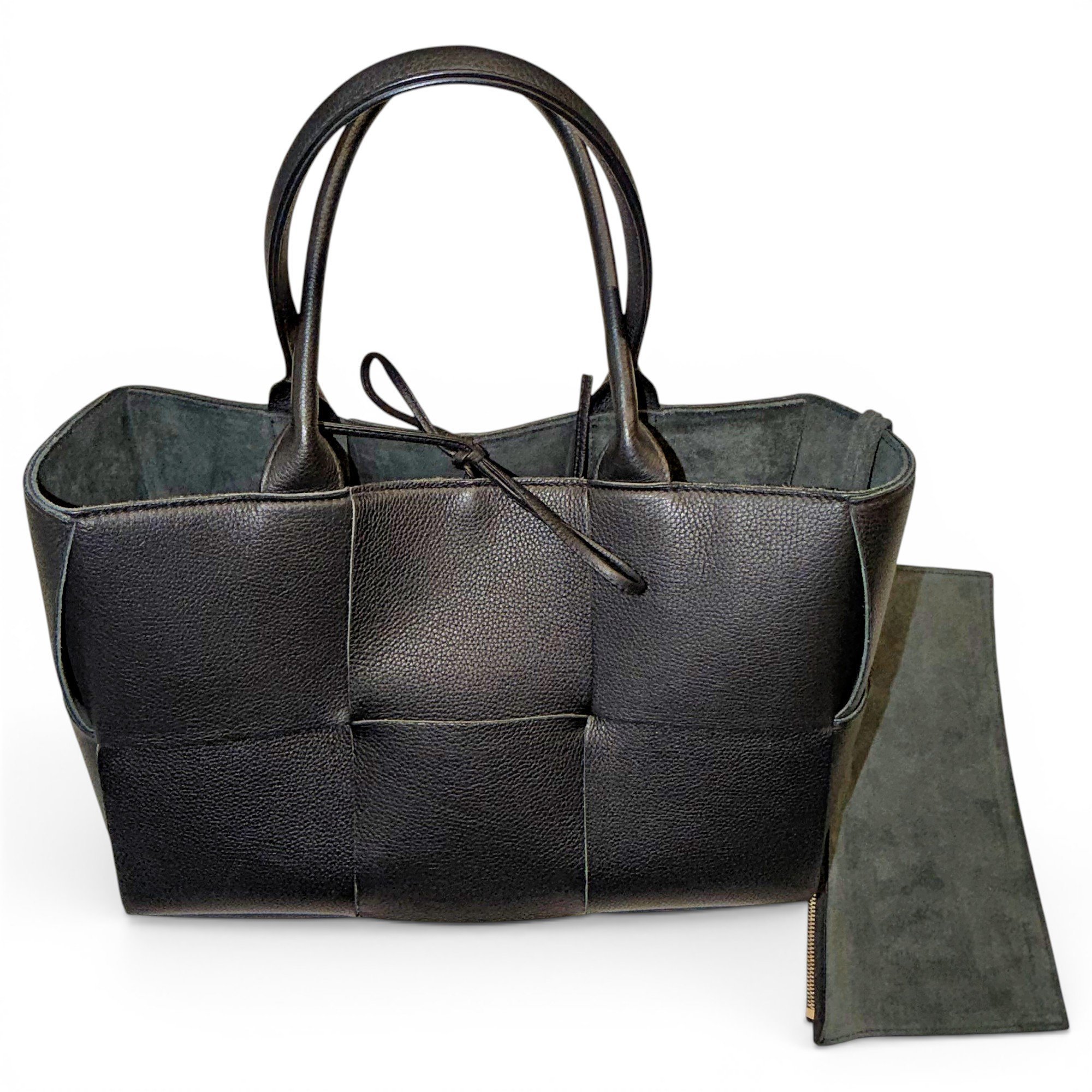 Bottega Veneta Arco leather tote