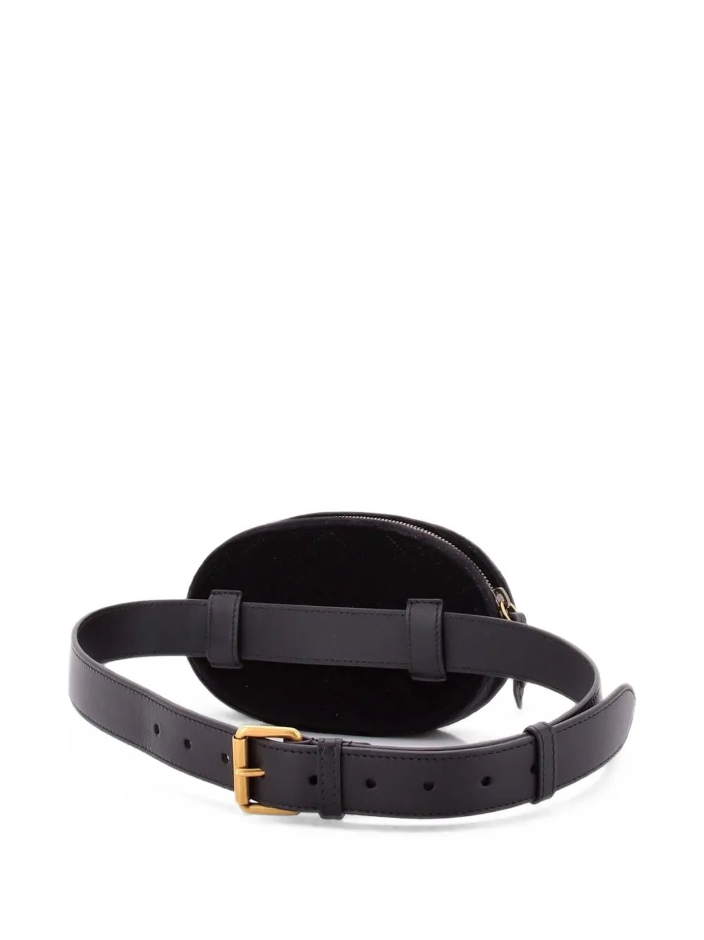 GG Marmont Matelasse Velvet belt bag