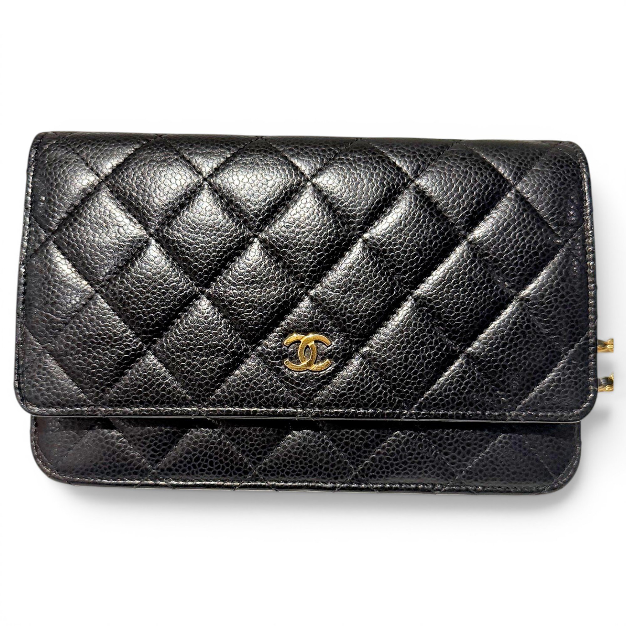 Wallet On Chain Timeless/Classique leather crossbody bag