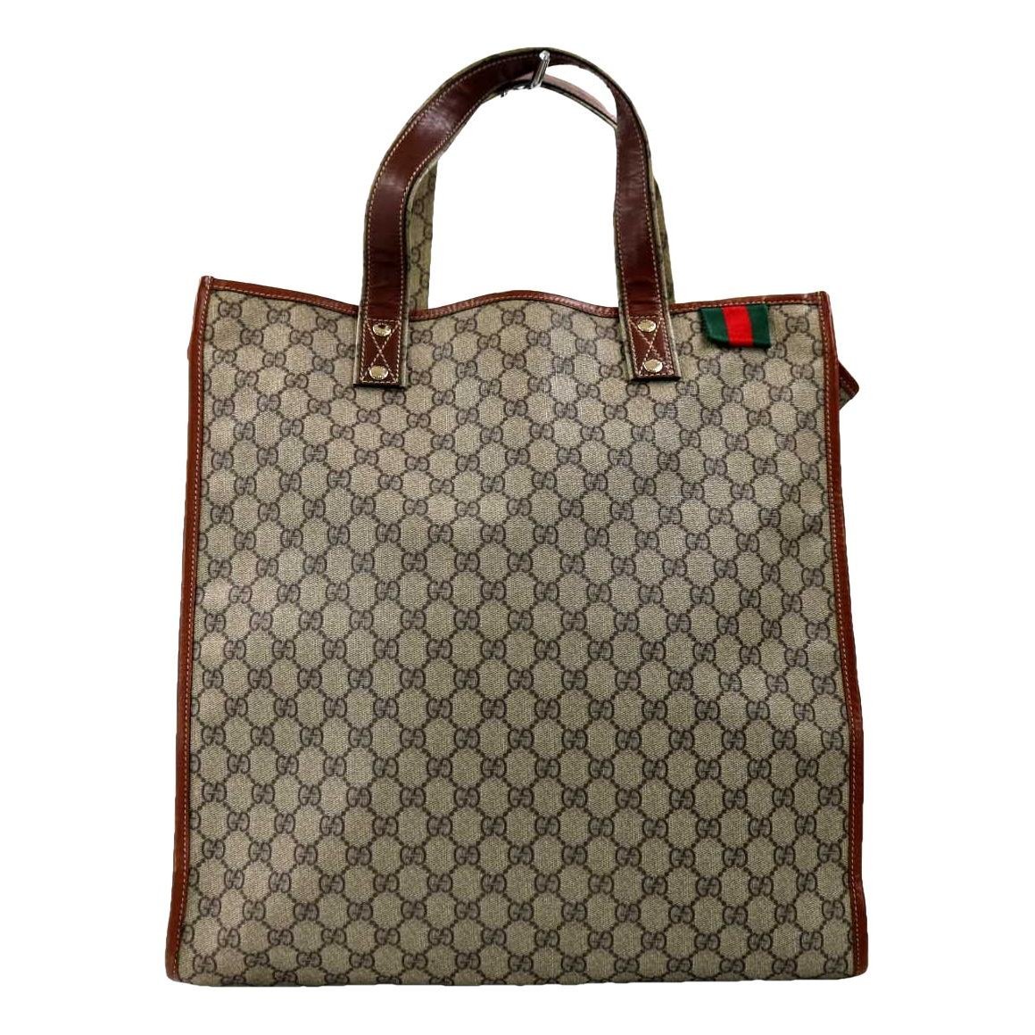 Leather tote