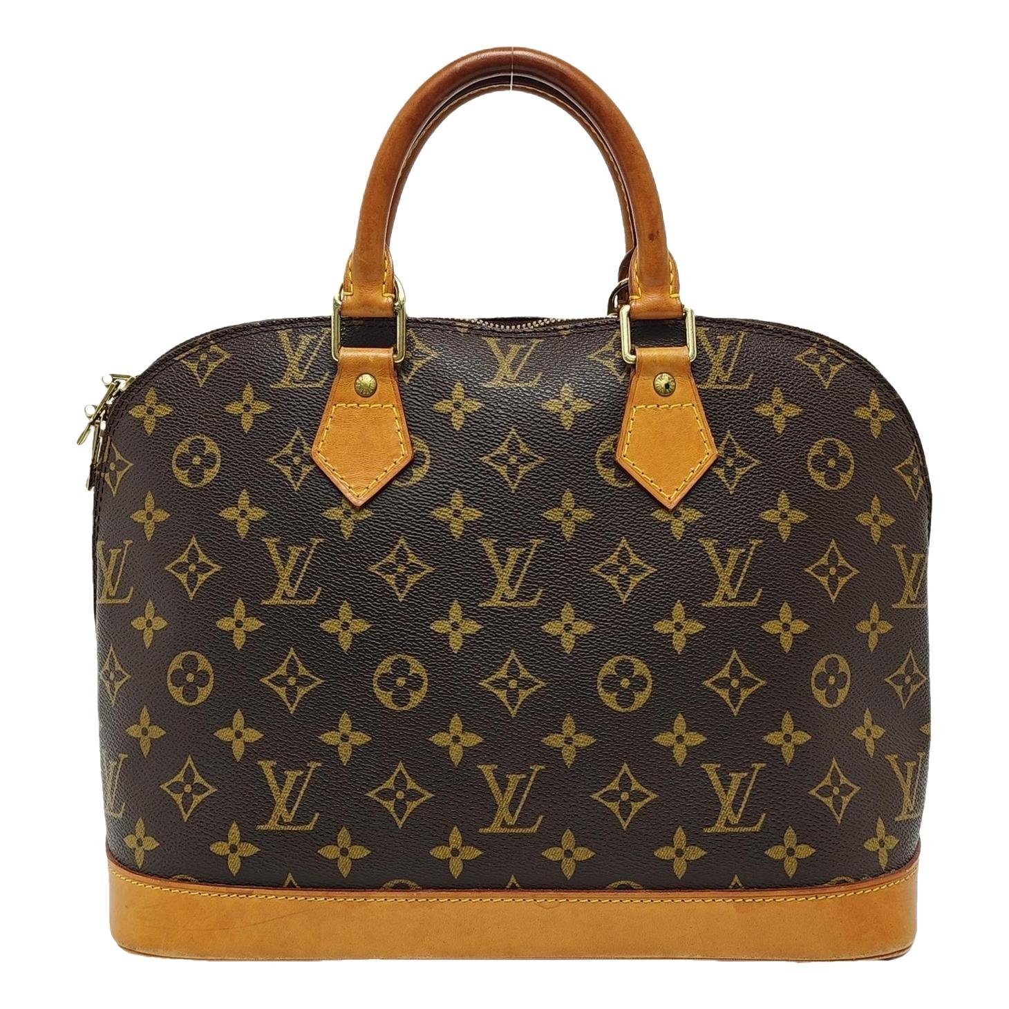 Alma leather handbag