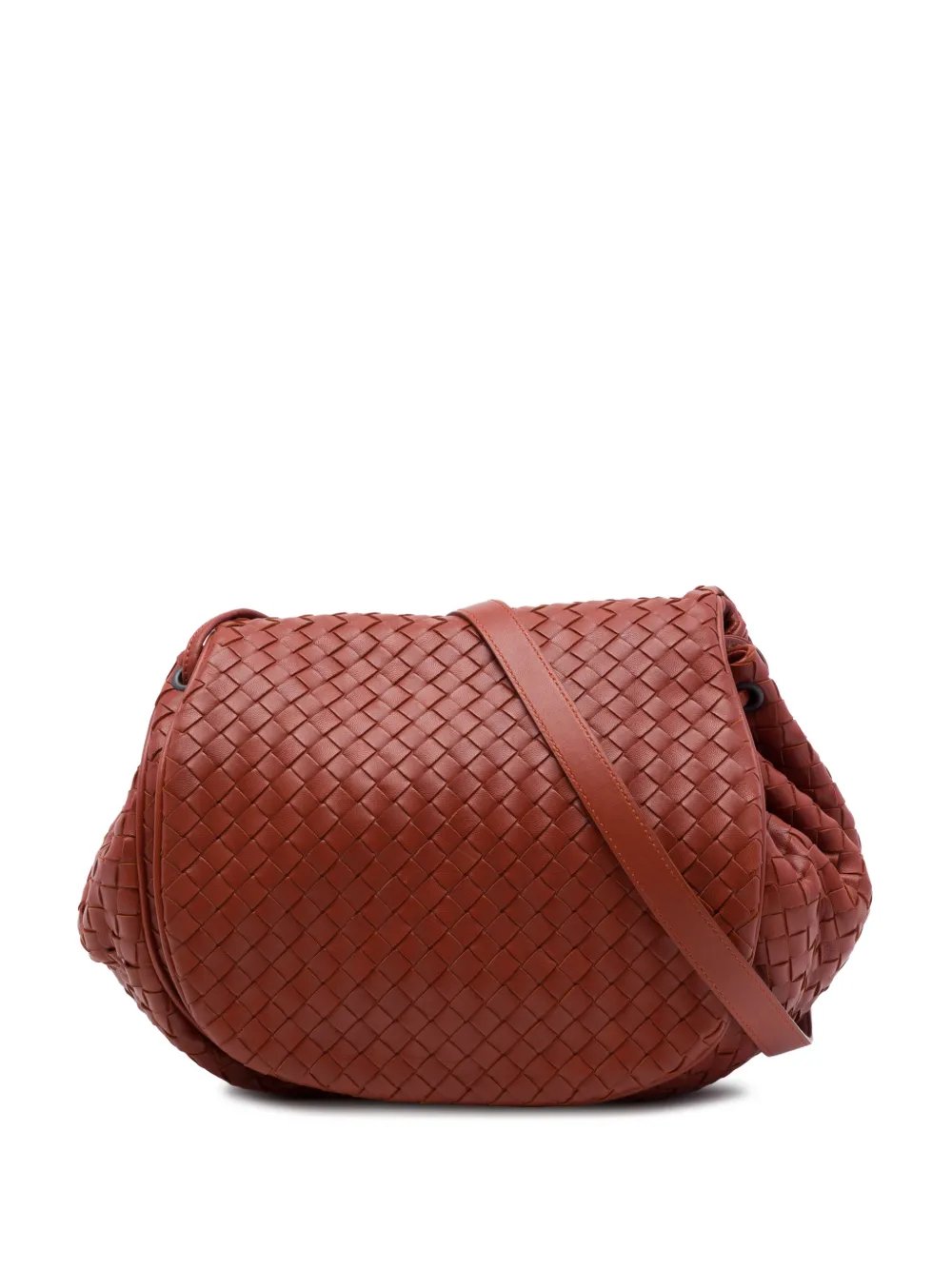 2011 Nappa Intrecciato Flap crossbody bag