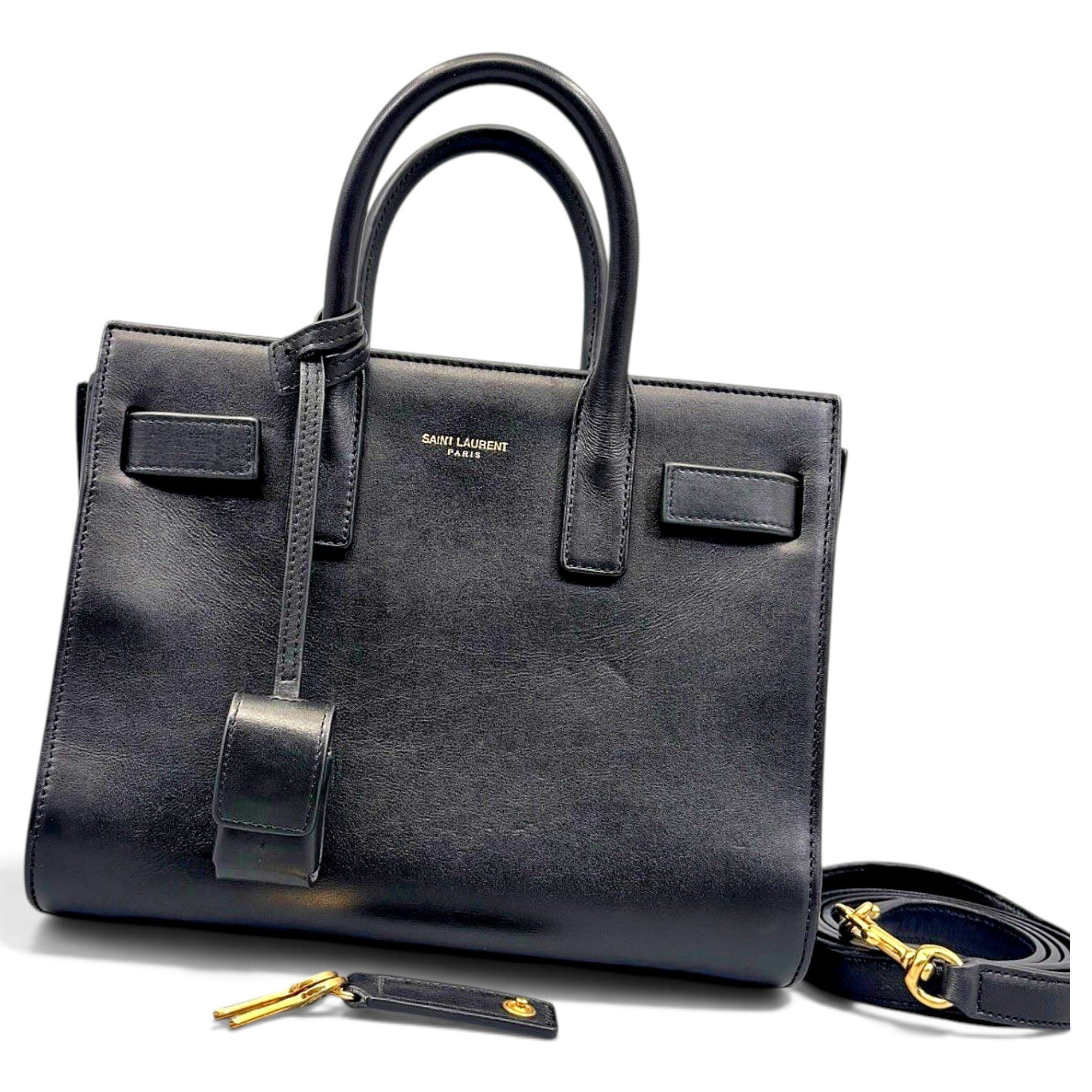 Sac de Jour leather handbag