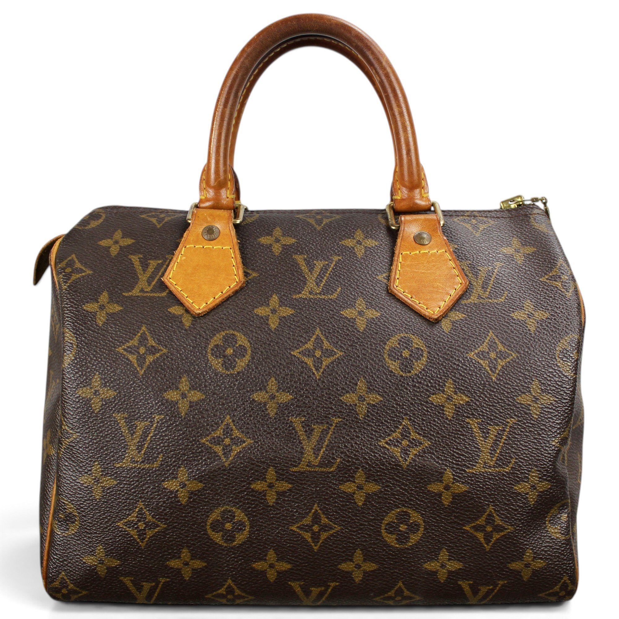 Speedy leather handbag