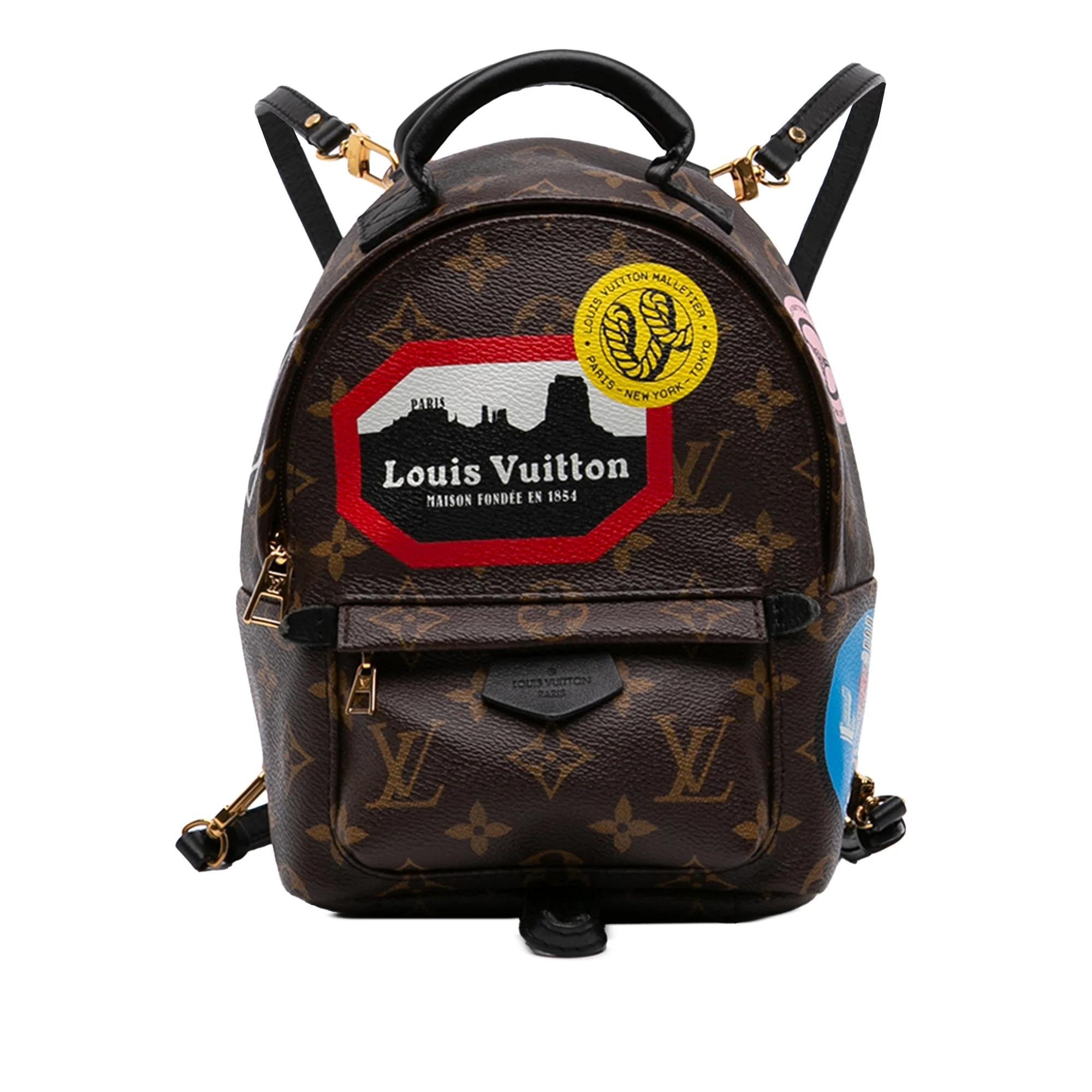 Palm Springs leather backpack
