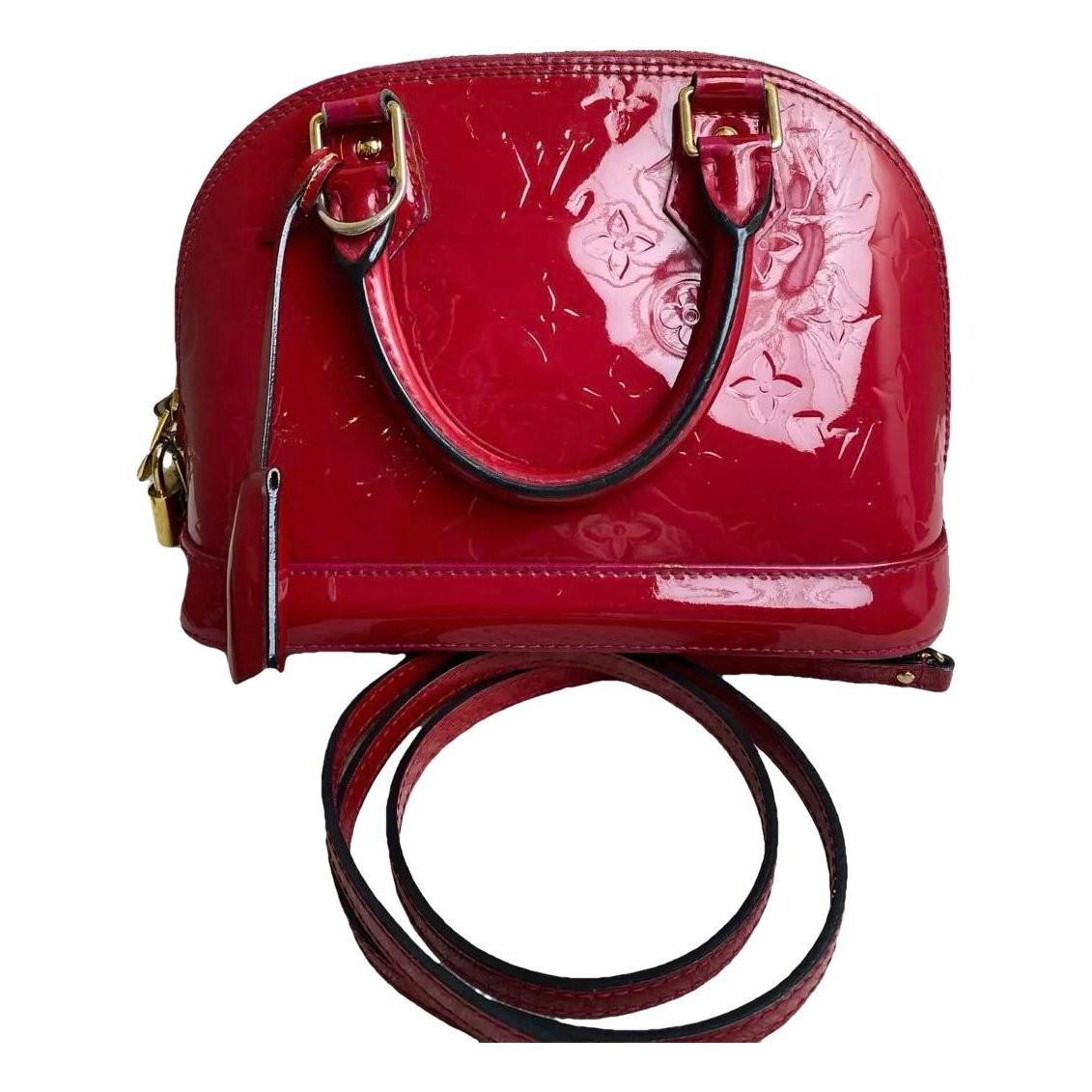 Alma BB patent leather handbag