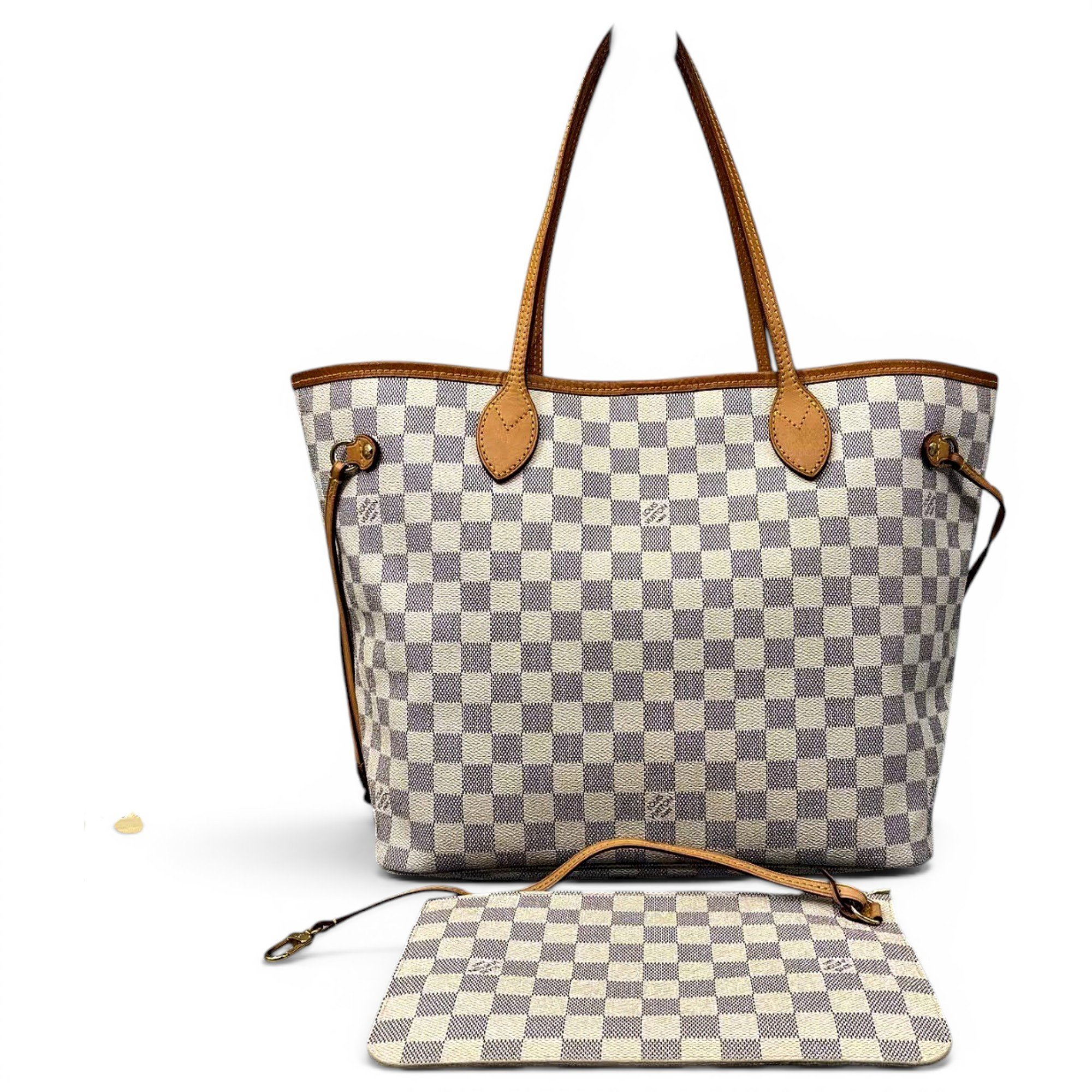 Neverfull leather tote