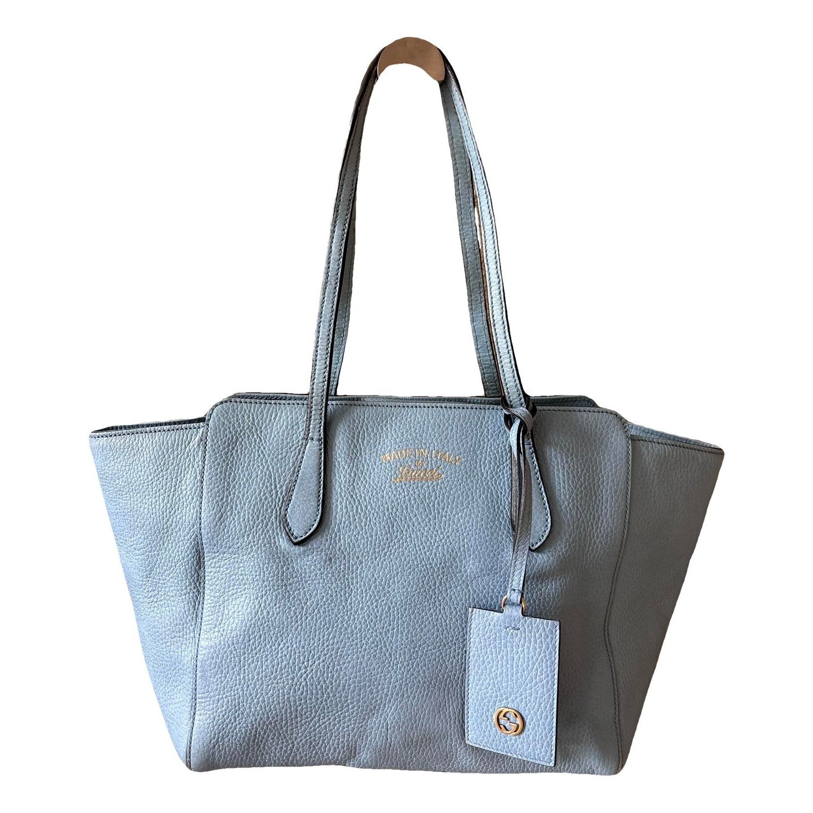Swing leather tote