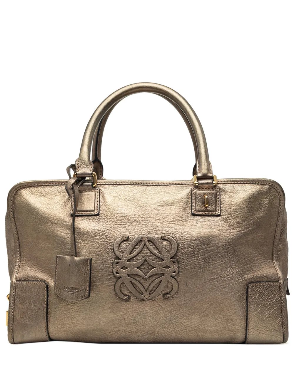 Loewe 2011 Metallic Leather Amazona 35 handbag