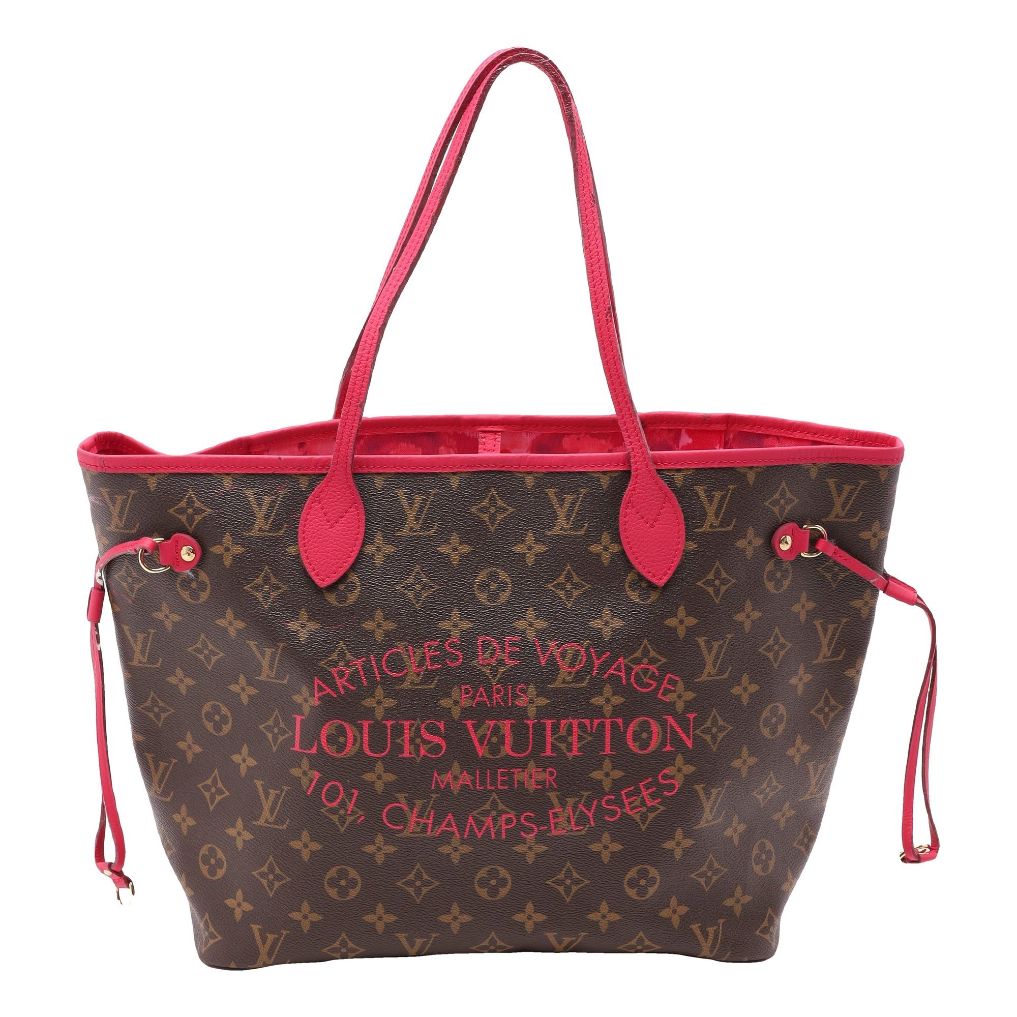 Neverfull leather tote