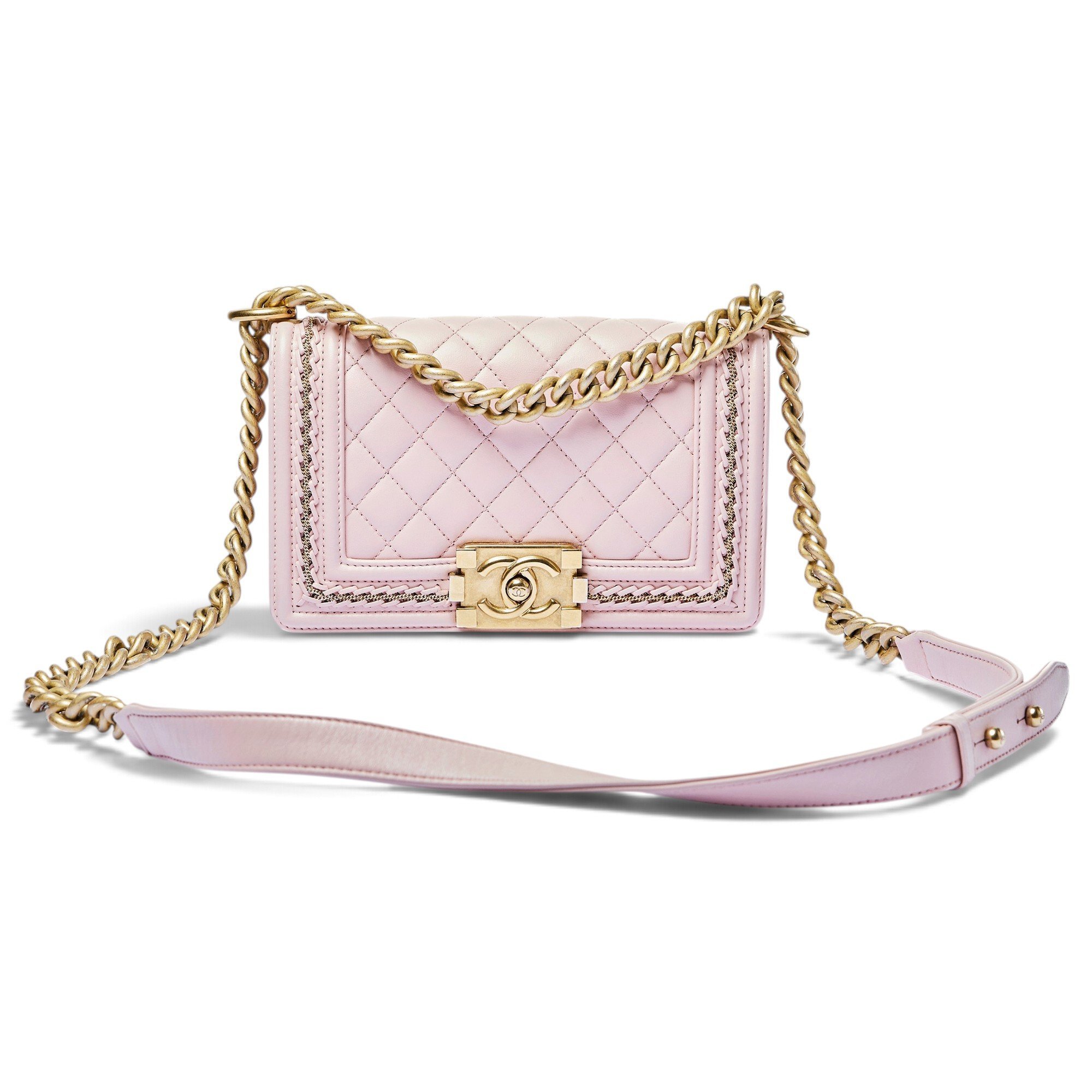 Boy leather crossbody bag
