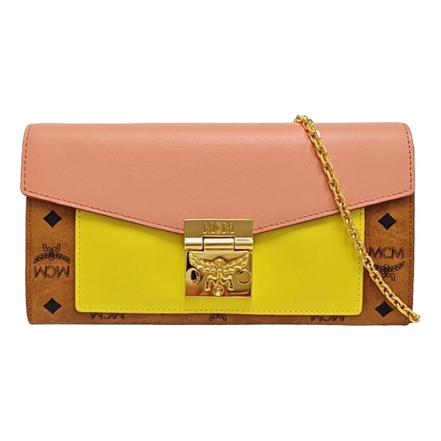 MCM Patricia leather handbag