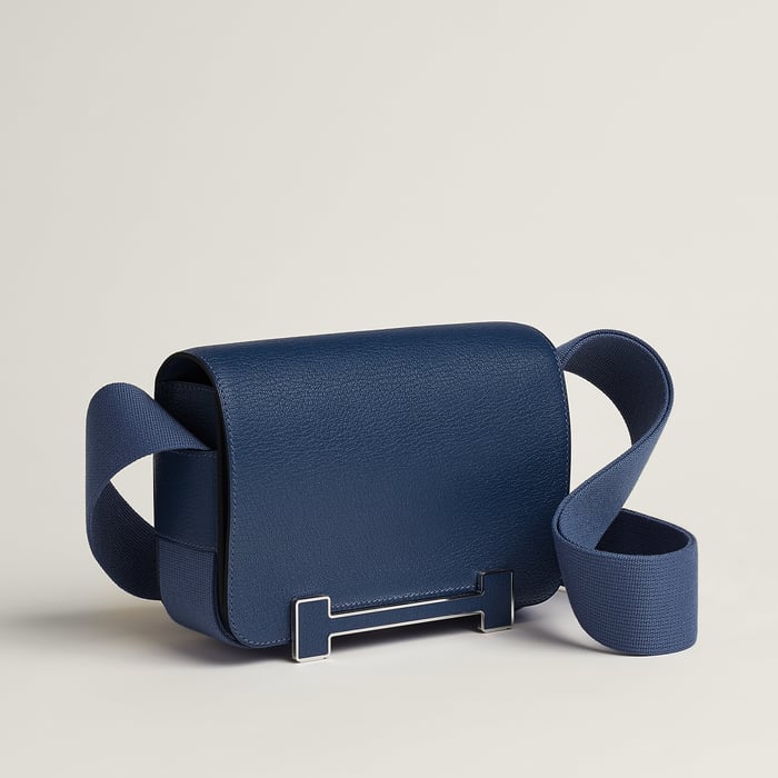 Navy Hermès Geta Bag