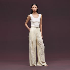 "En Desordre Fils Coupes" pants