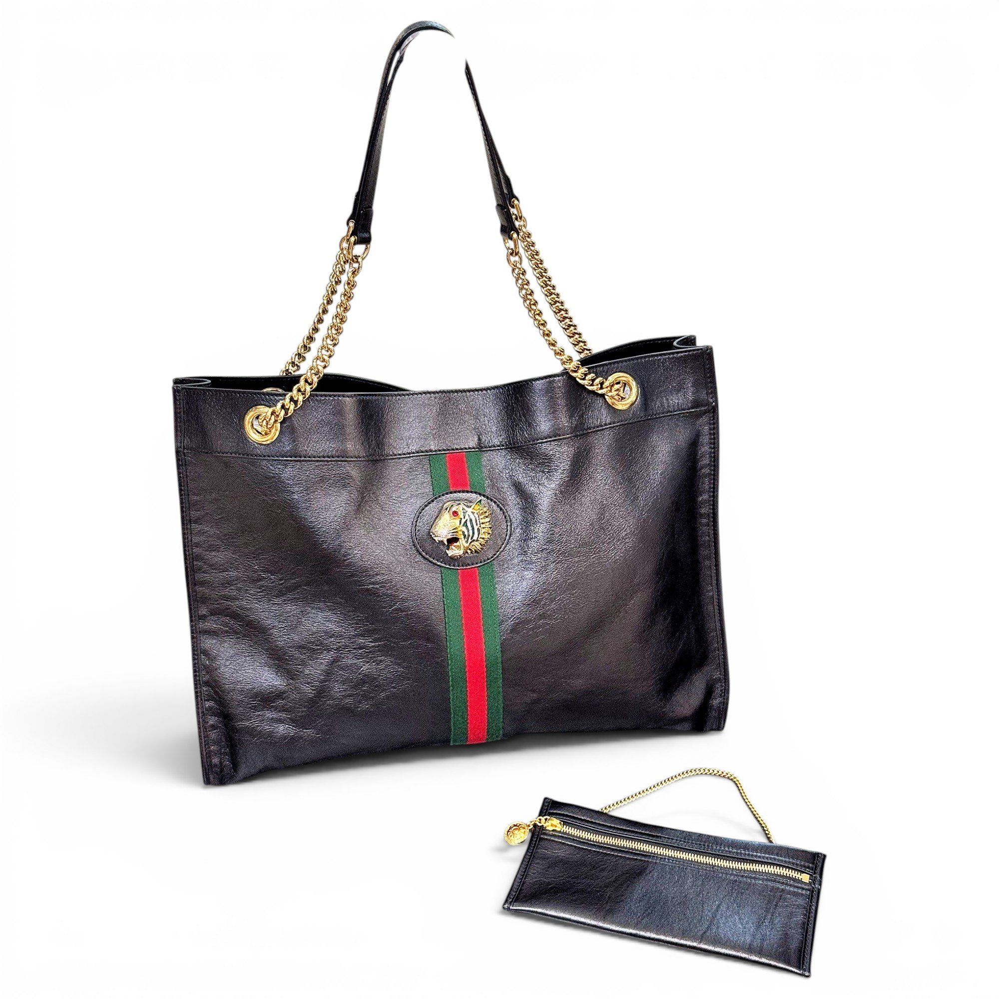 Leather handbag